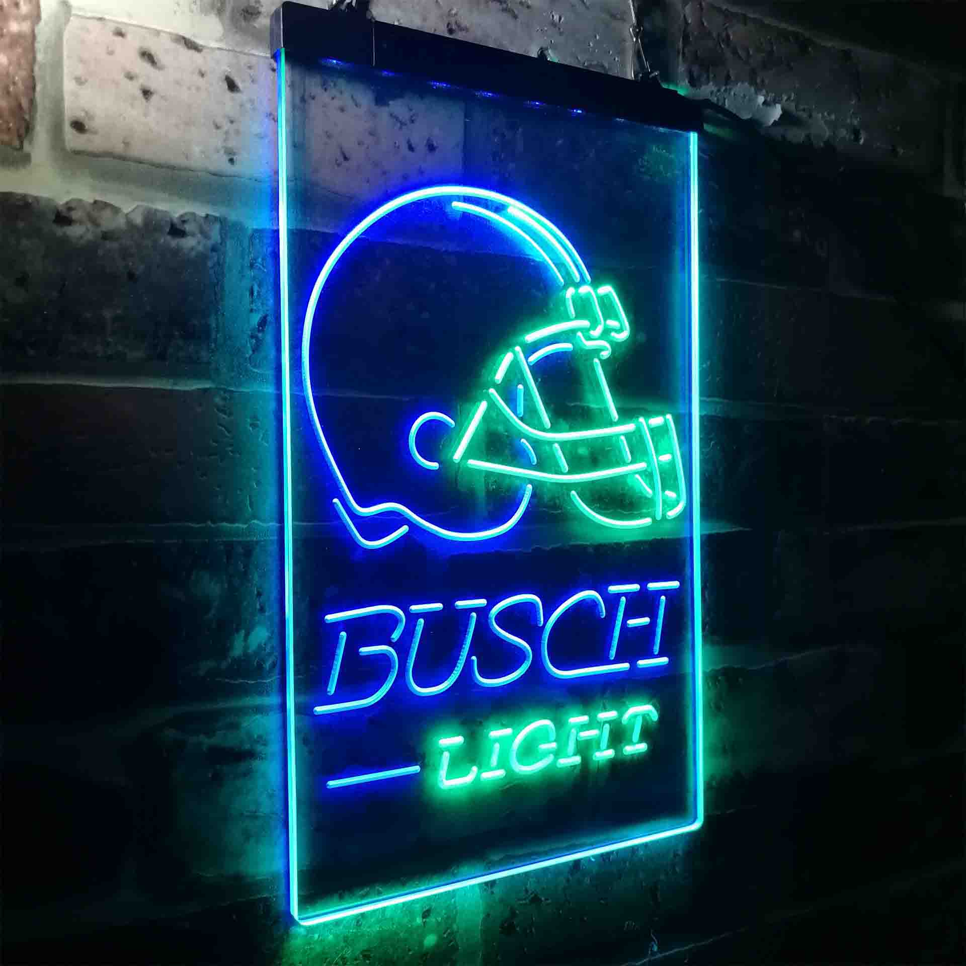 Cleveland Browns Busch Light LED Neon Sign