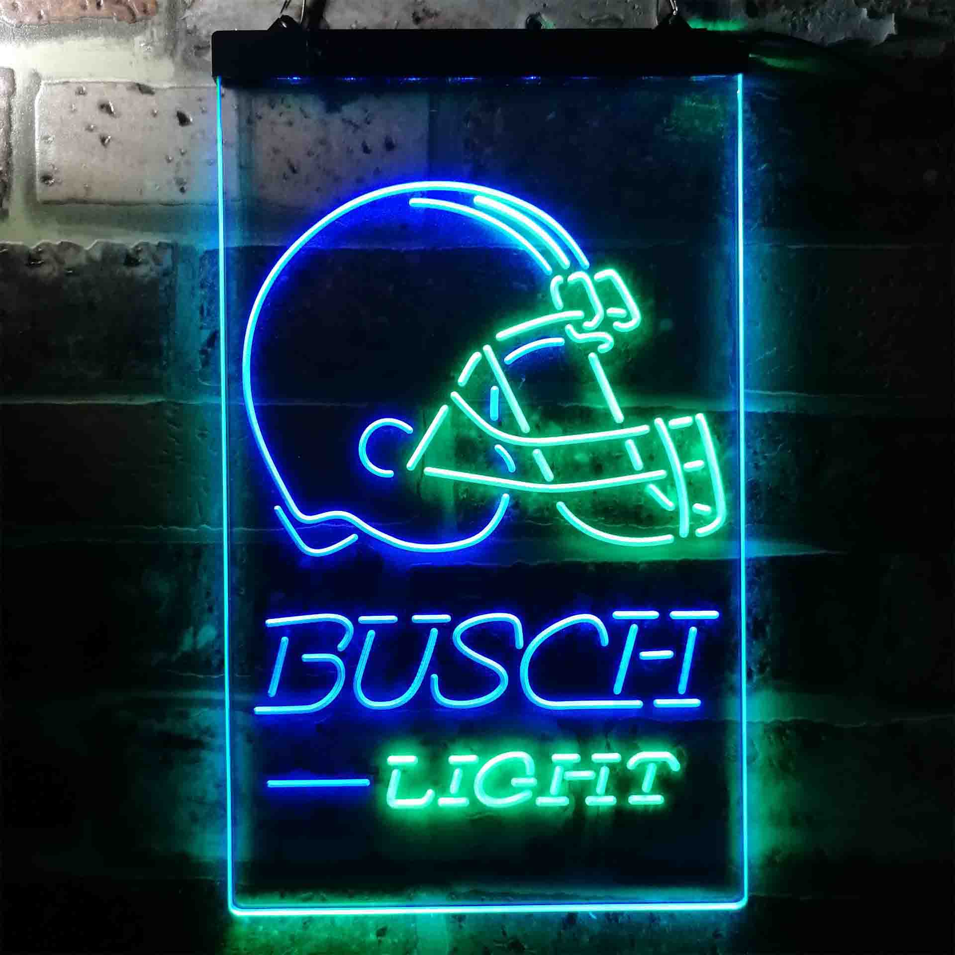 Cleveland Browns Busch Light LED Neon Sign