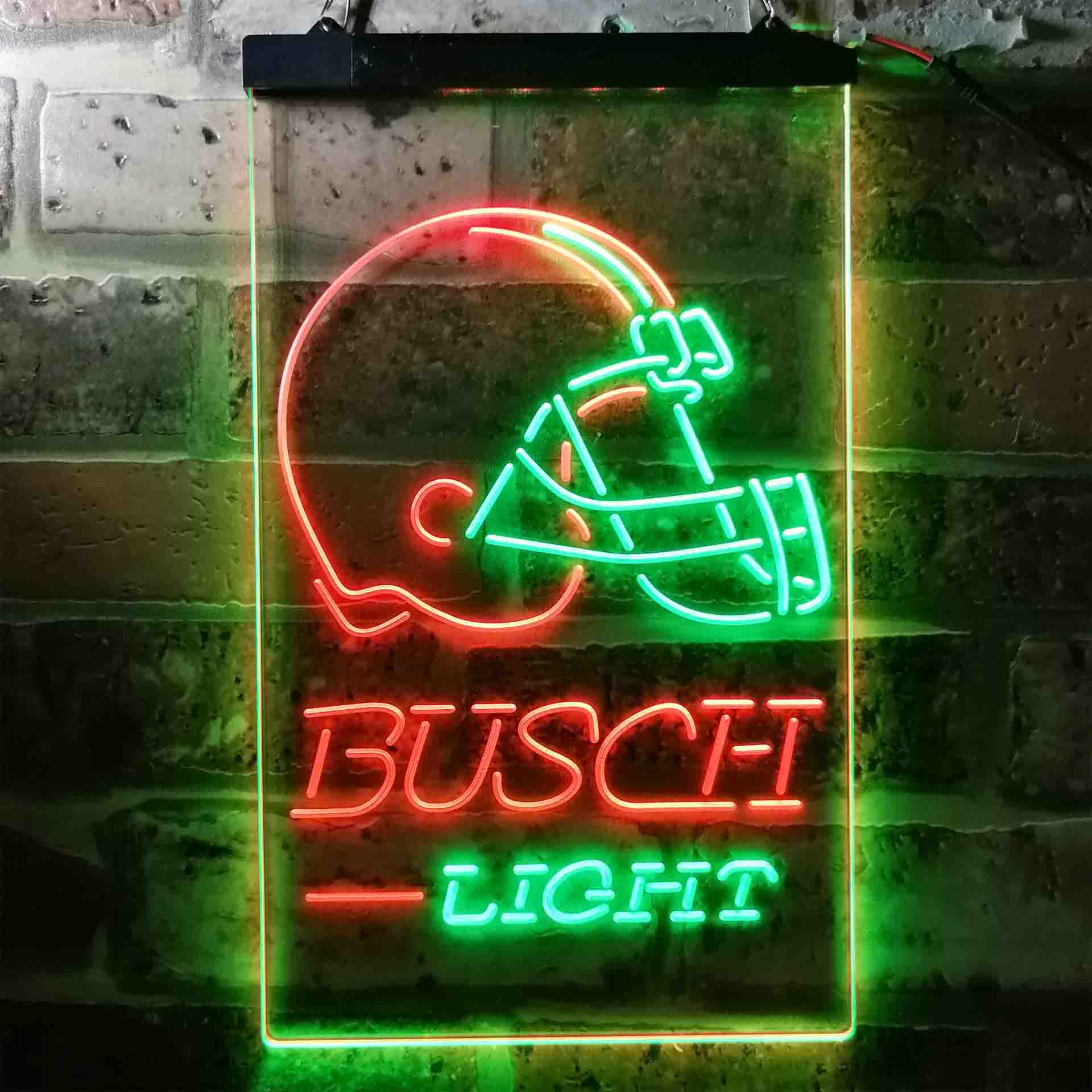 Cleveland Browns Busch Light LED Neon Sign