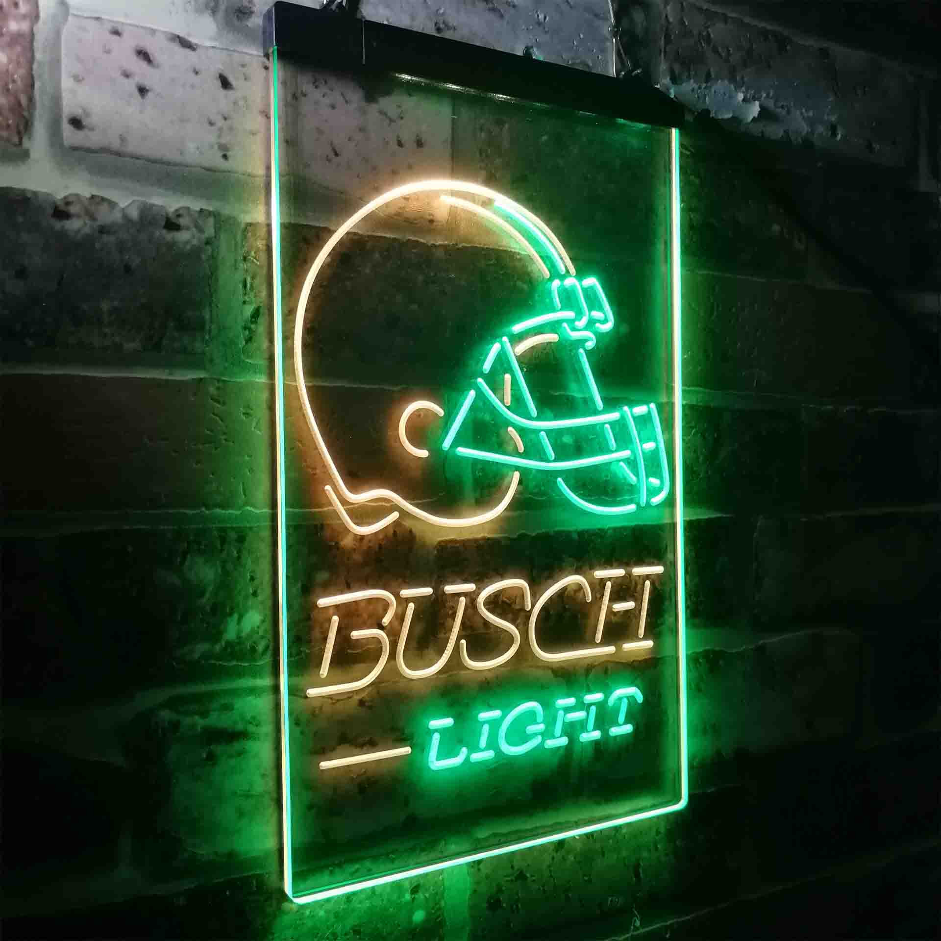 Cleveland Browns Busch Light LED Neon Sign