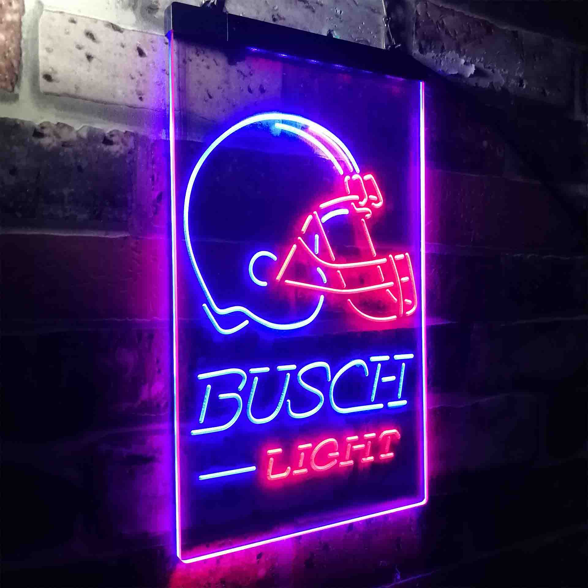 Cleveland Browns Busch Light LED Neon Sign