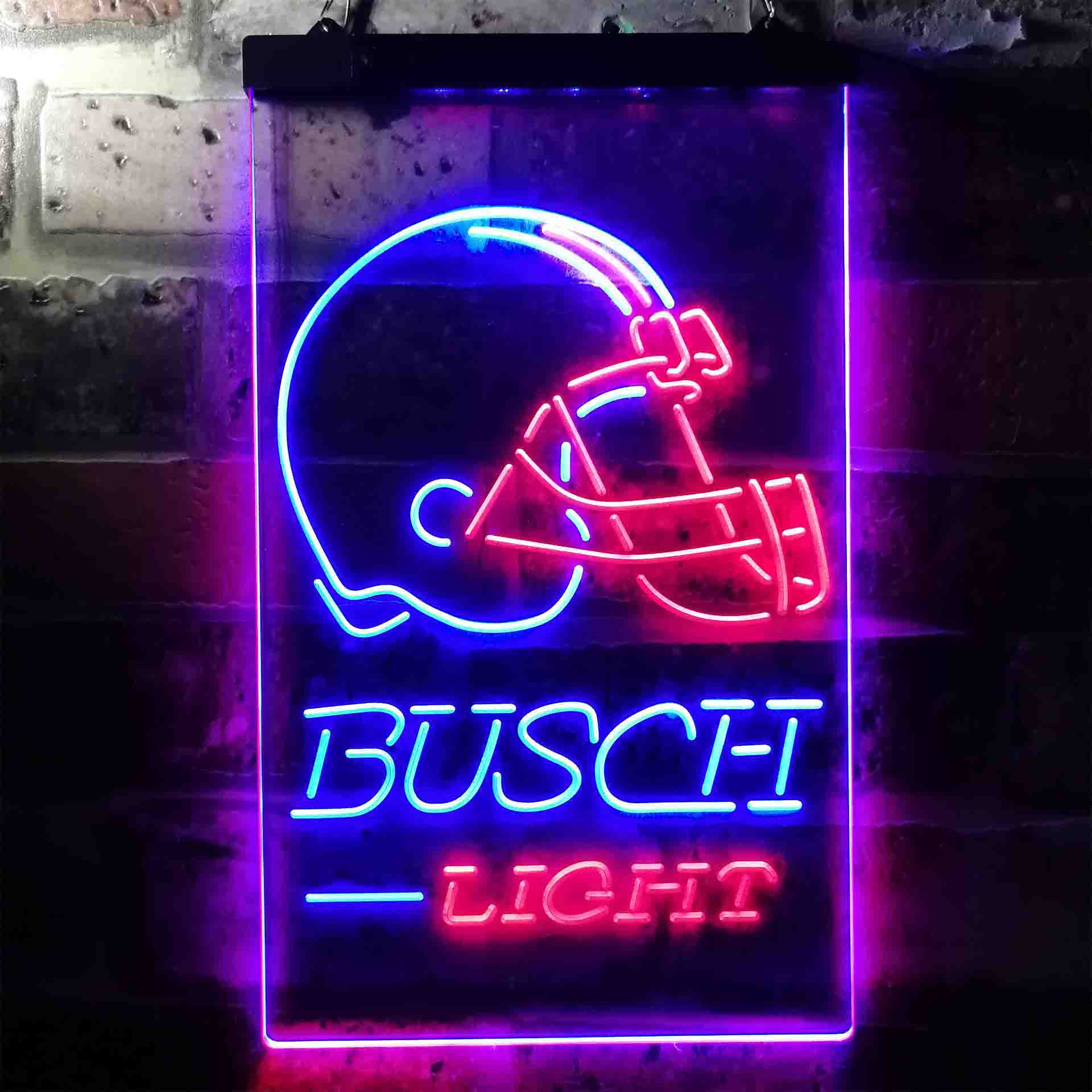 Cleveland Browns Busch Light LED Neon Sign