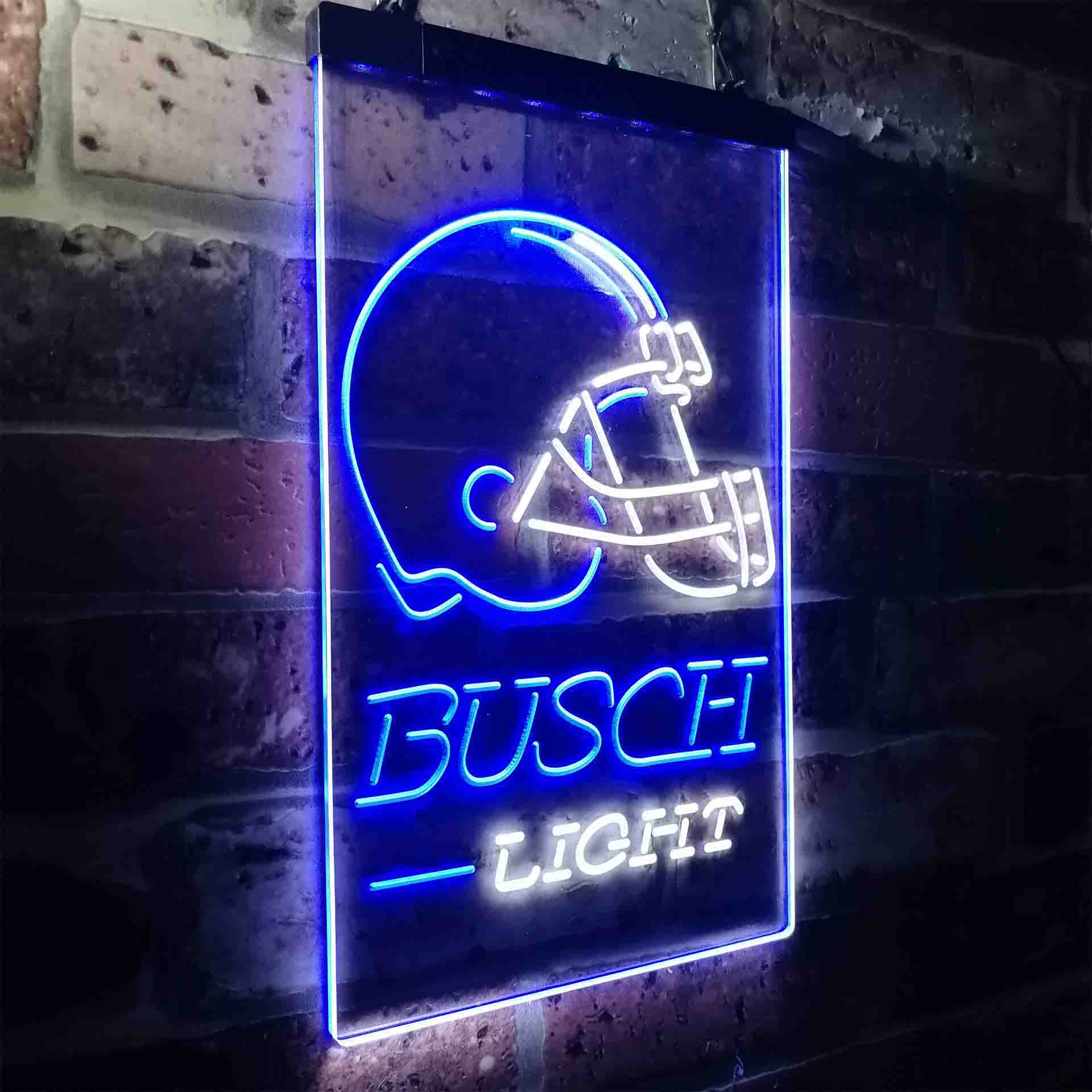 Cleveland Browns Busch Light LED Neon Sign