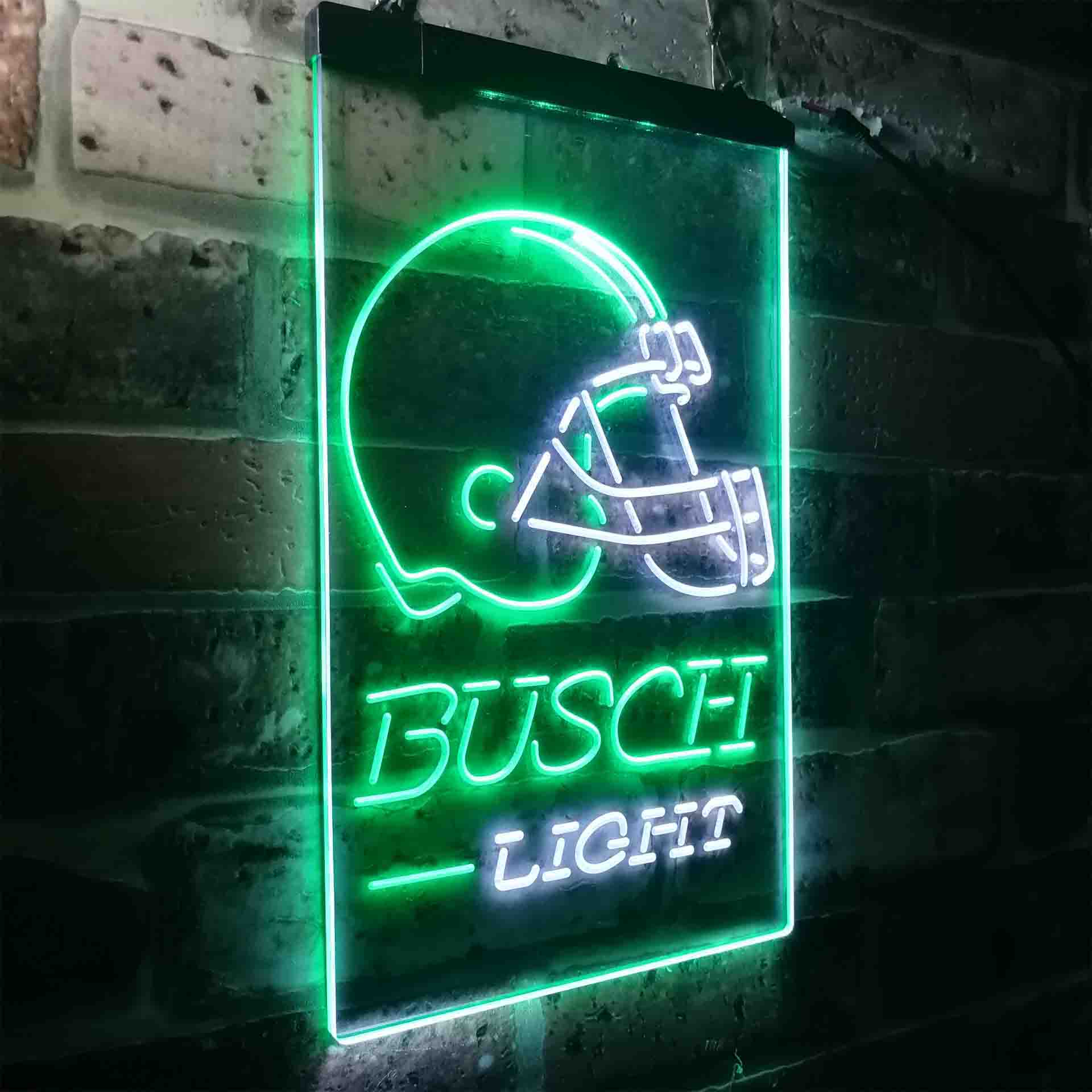 Cleveland Browns Busch Light LED Neon Sign