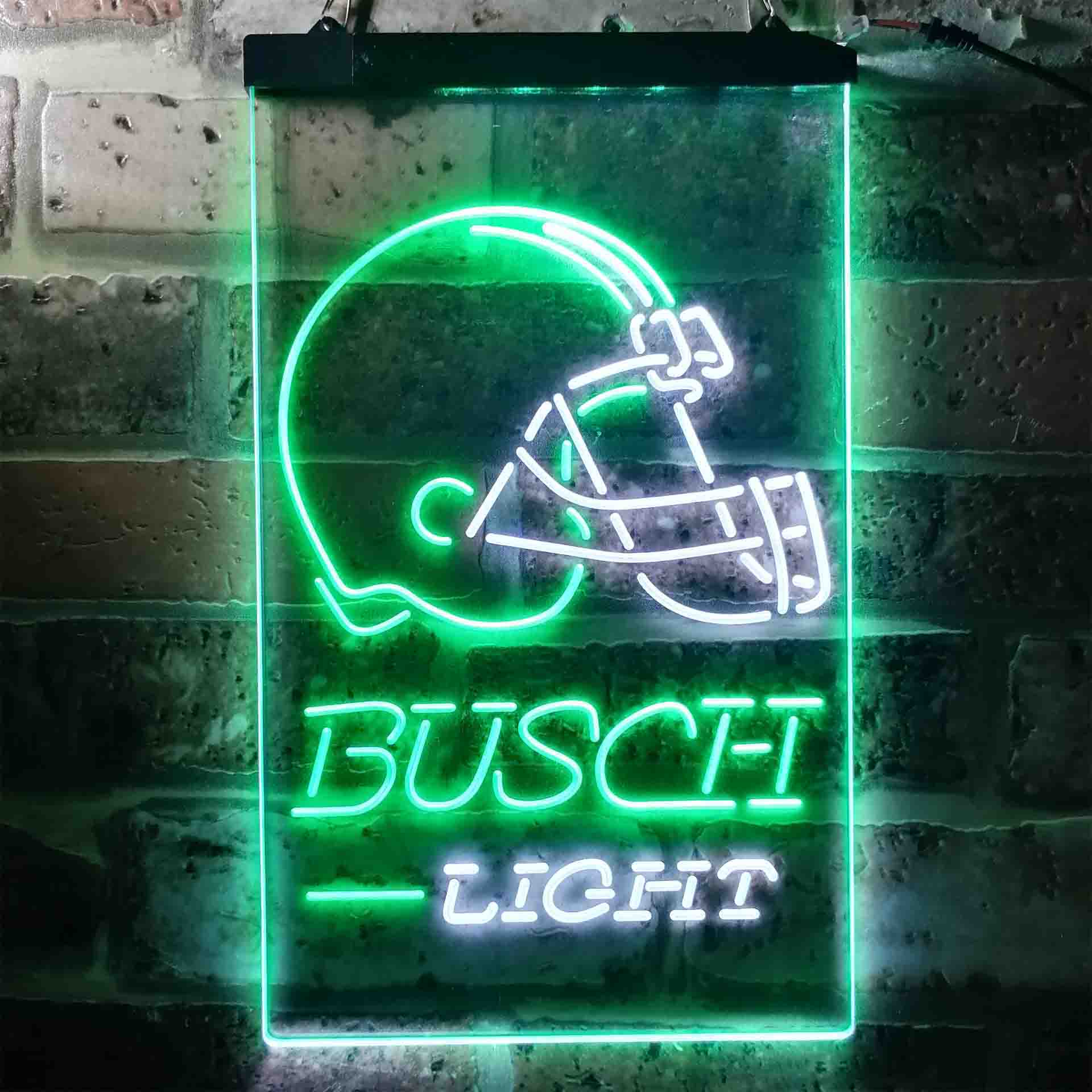 Cleveland Browns Busch Light LED Neon Sign