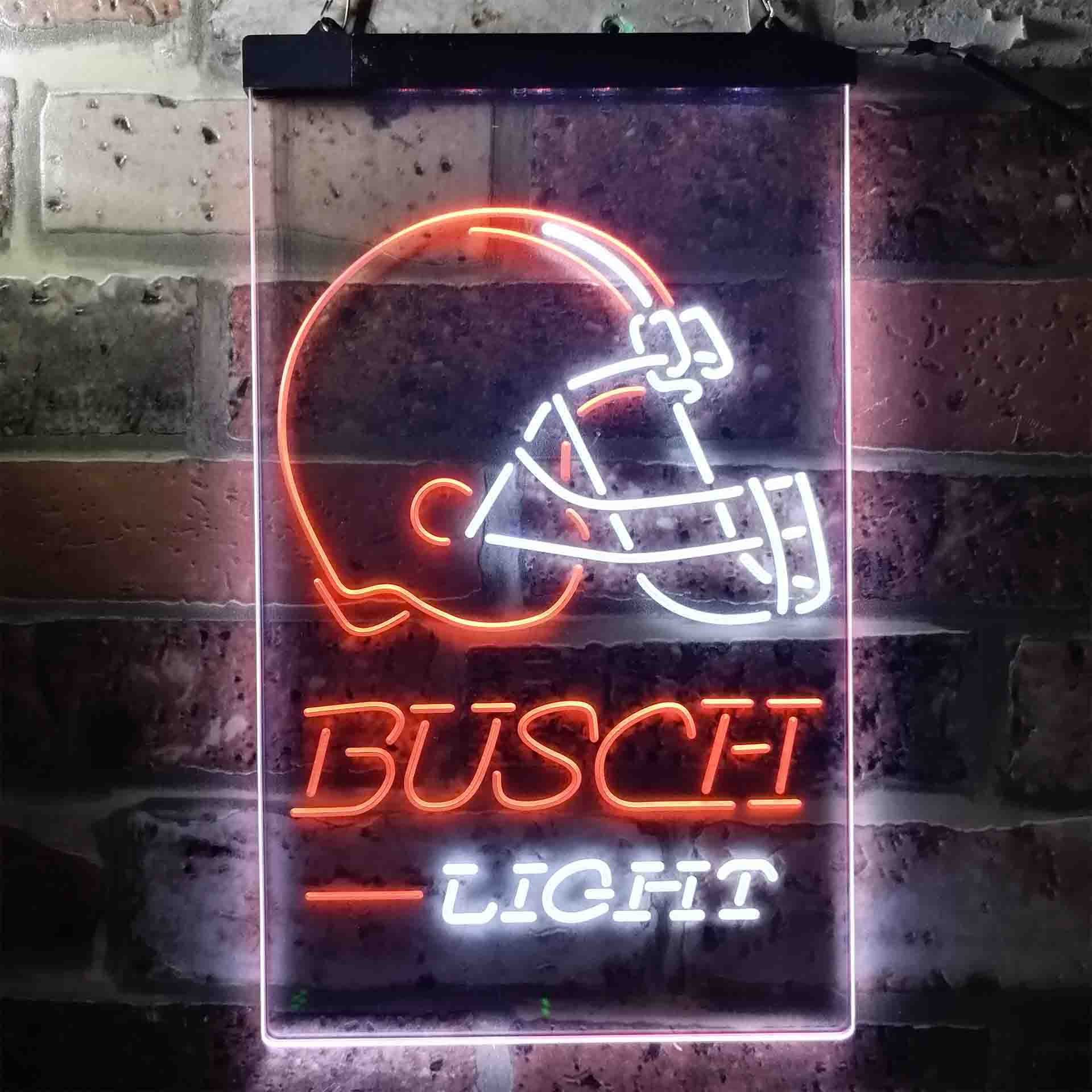 Cleveland Browns Busch Light LED Neon Sign