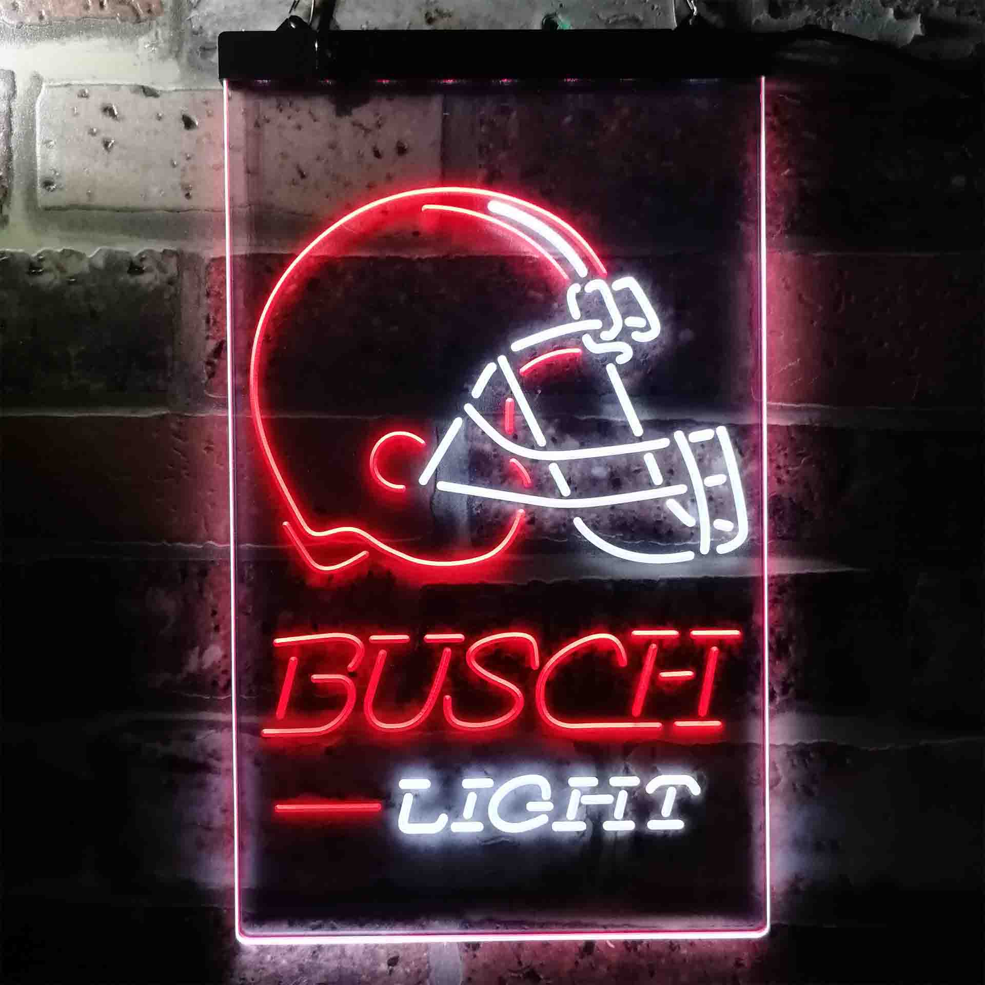 Cleveland Browns Busch Light LED Neon Sign