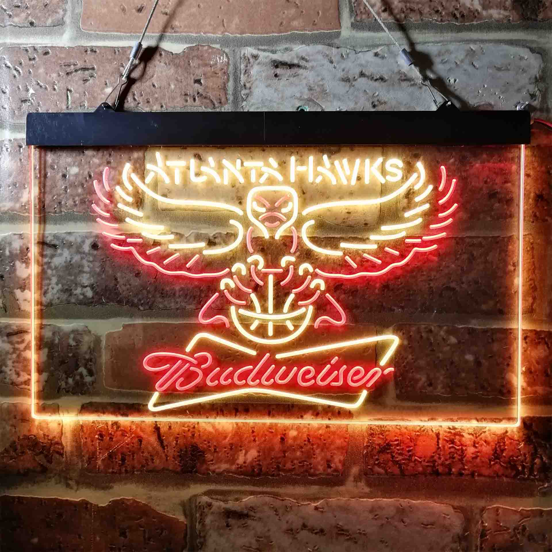 atlanta hawks nba budweiser beer LED Neon Sign