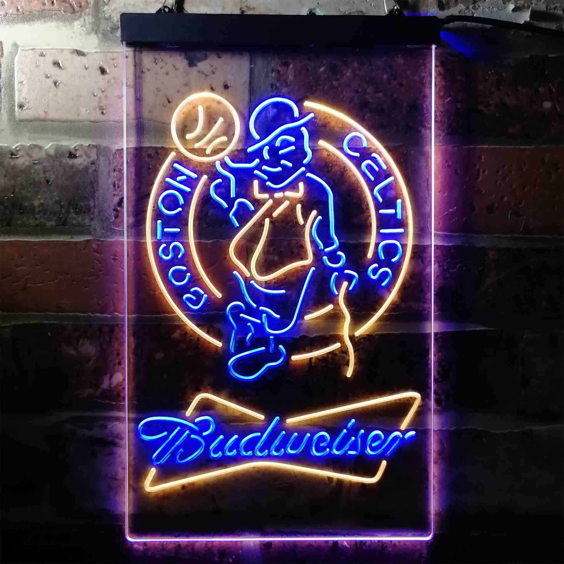 Boston Celtics Budweisers LED Neon Sign