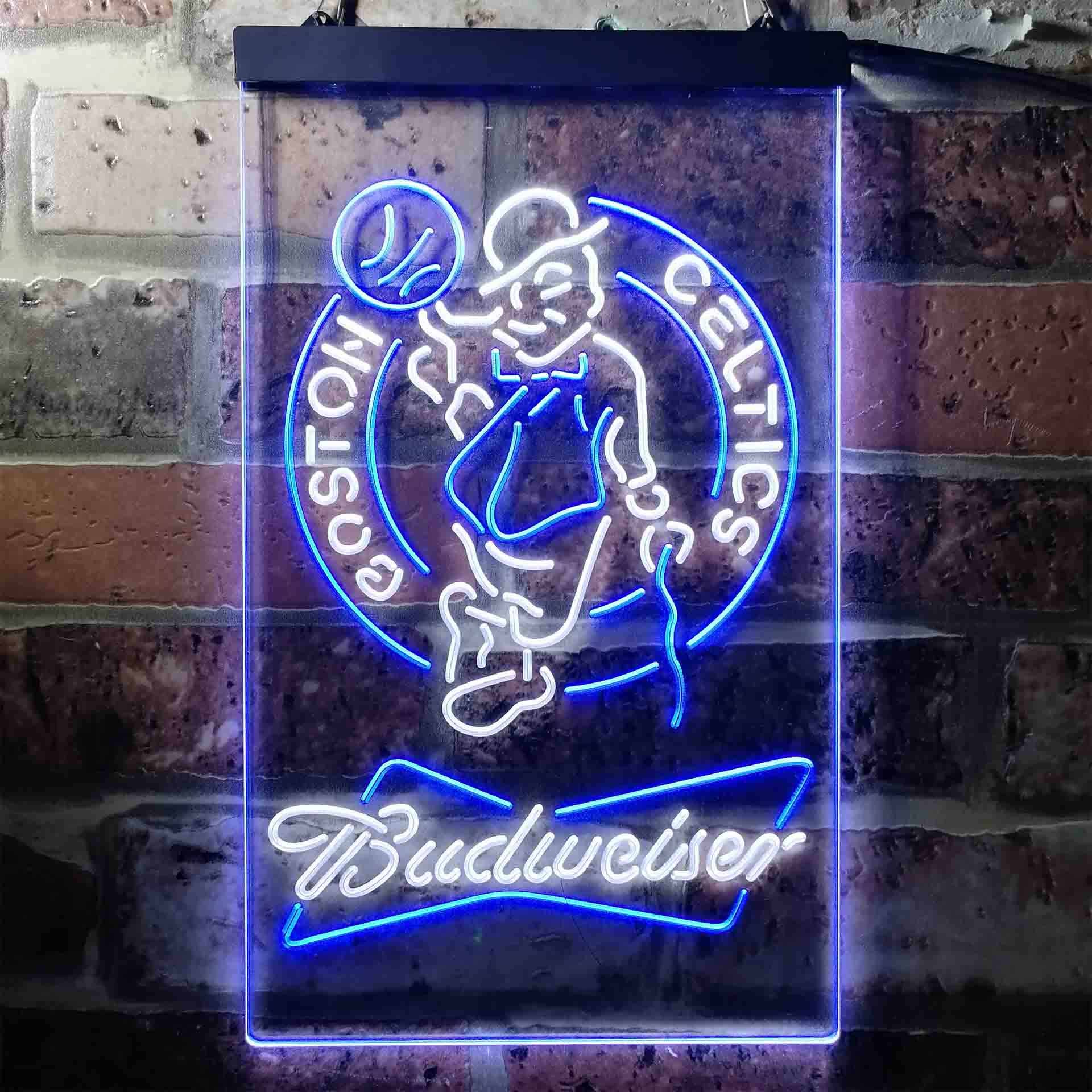 Boston Celtics Budweisers LED Neon Sign