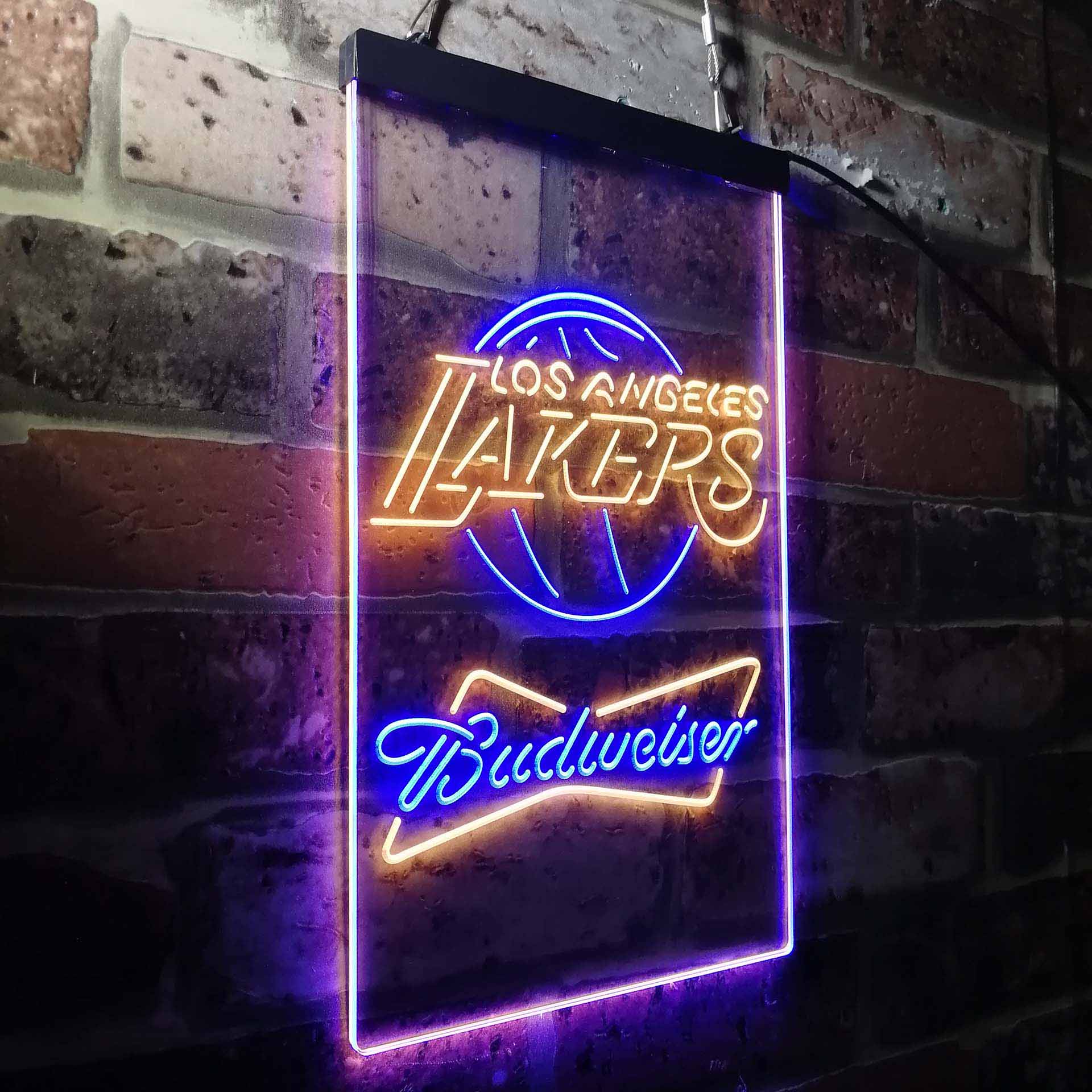 Los Angeles Lakers Budweise LED Neon Sign