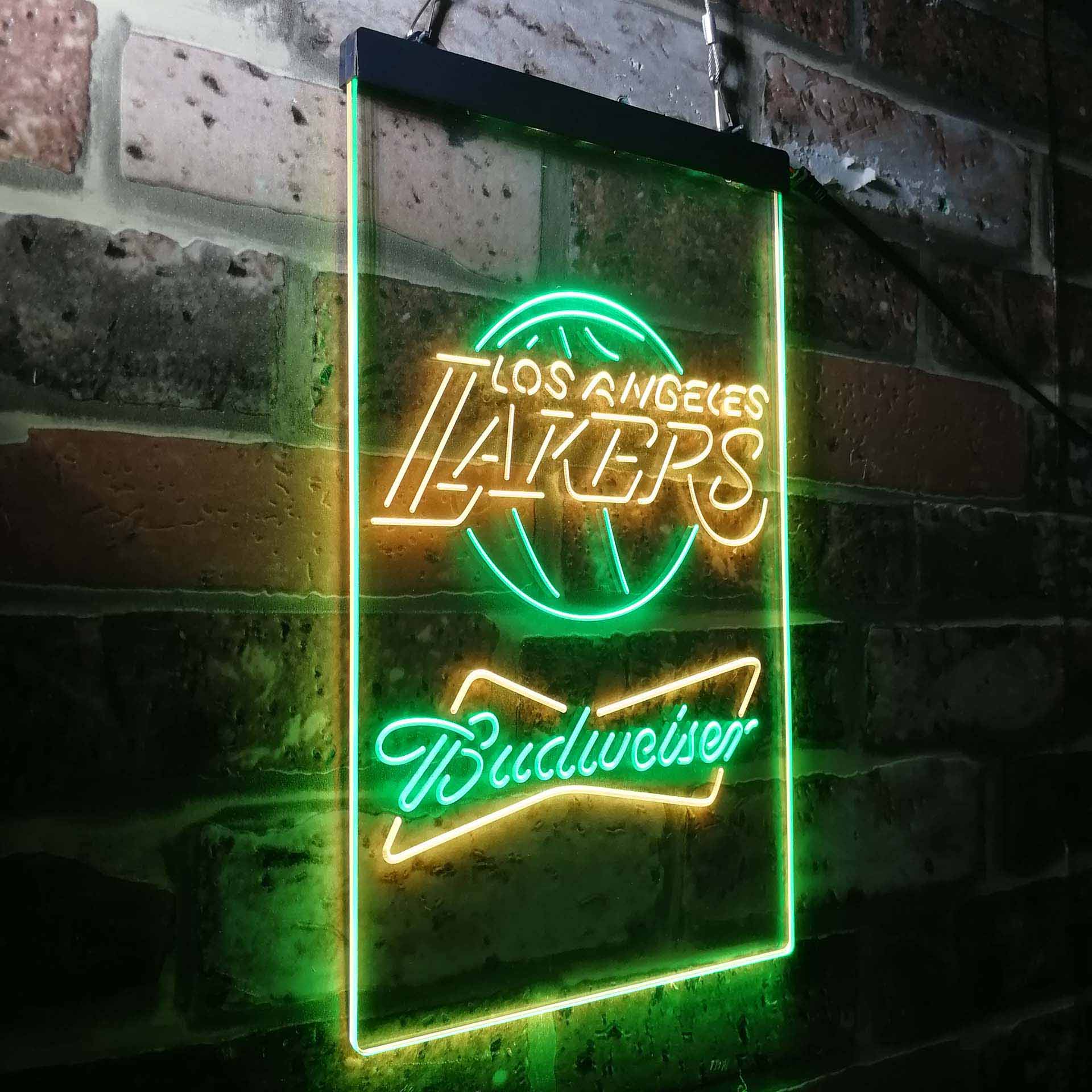 Los Angeles Lakers Budweise LED Neon Sign