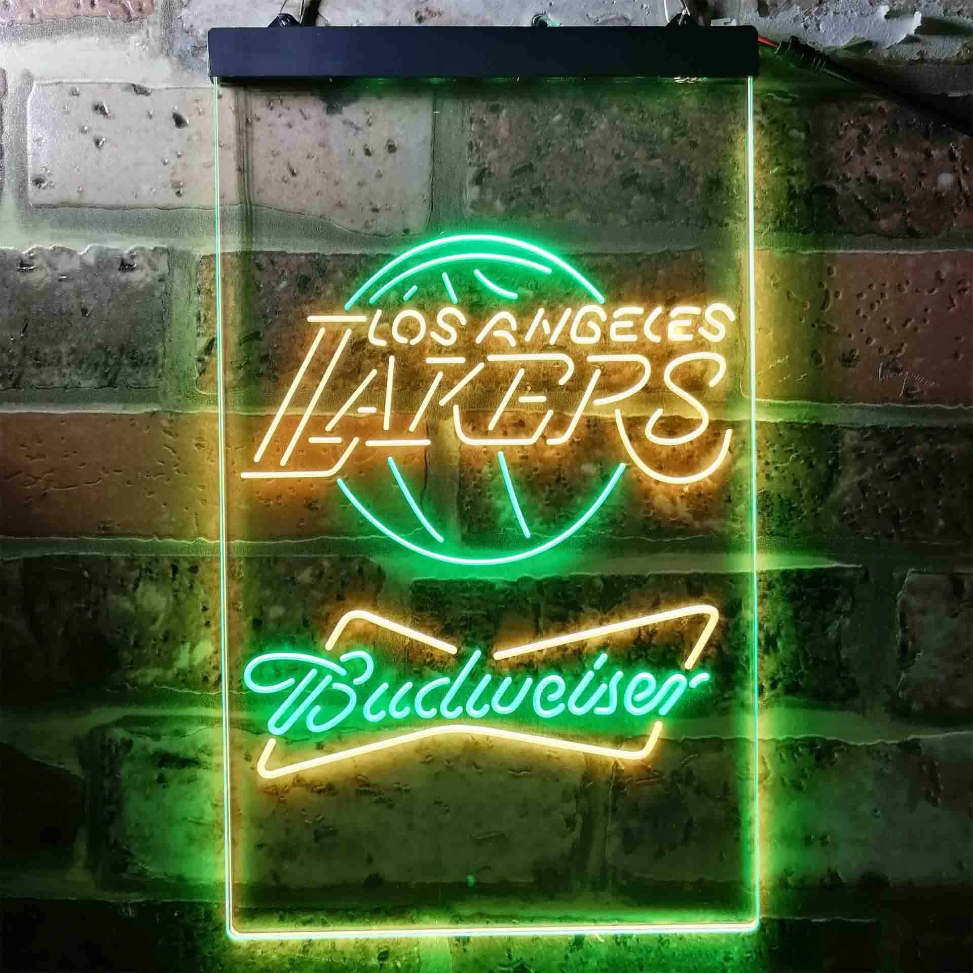 Los Angeles Lakers Budweise LED Neon Sign