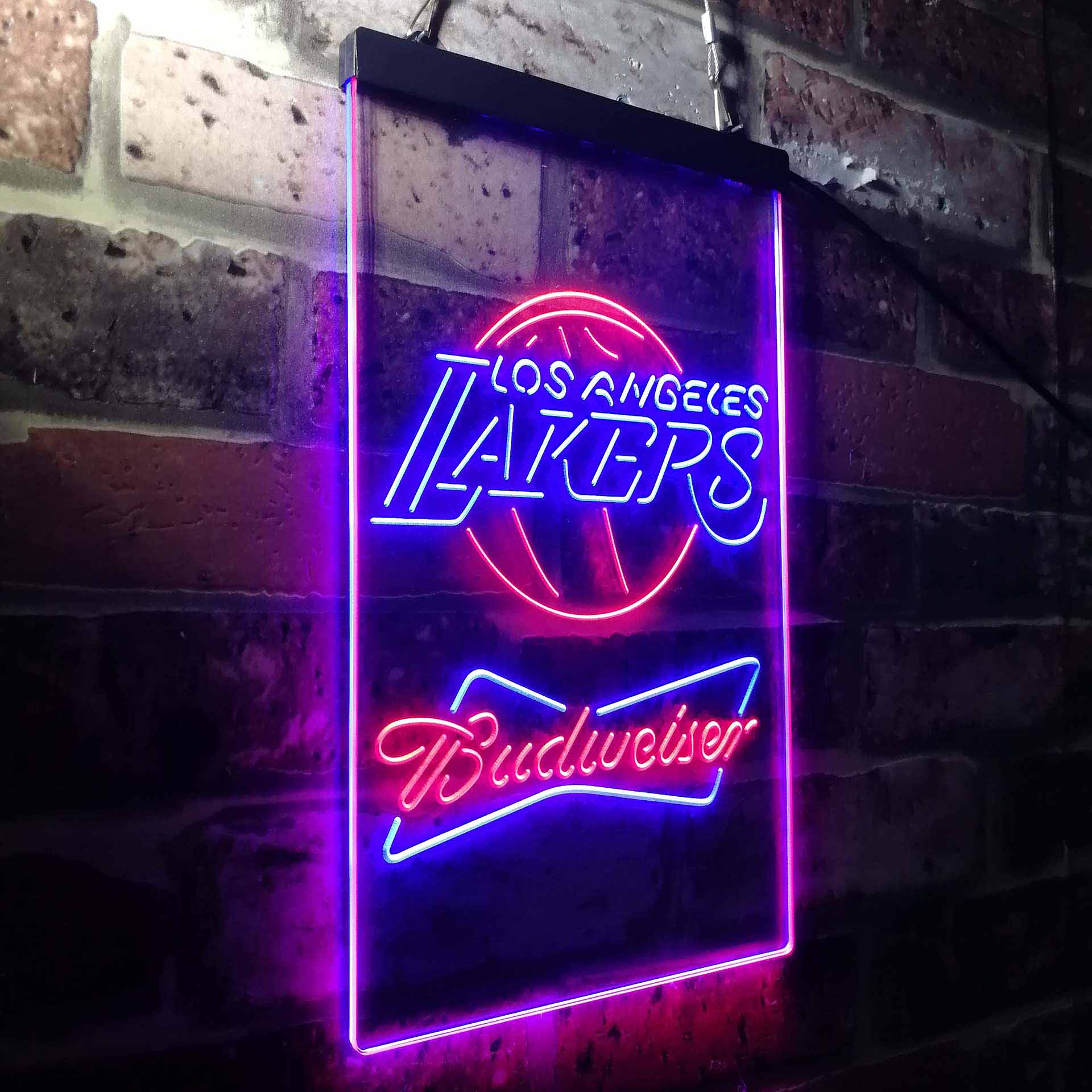 Los Angeles Lakers Budweise LED Neon Sign