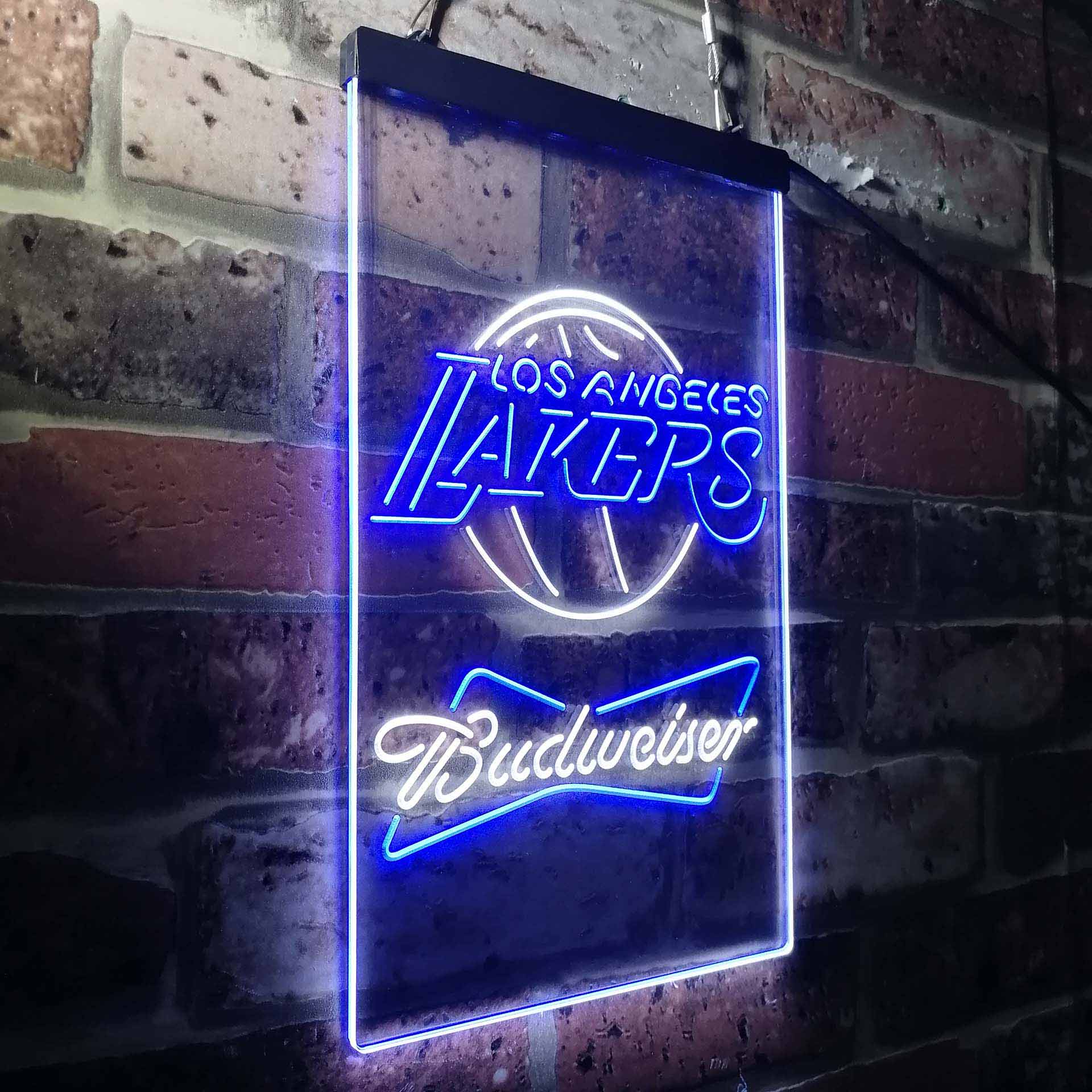 Los Angeles Lakers Budweise LED Neon Sign