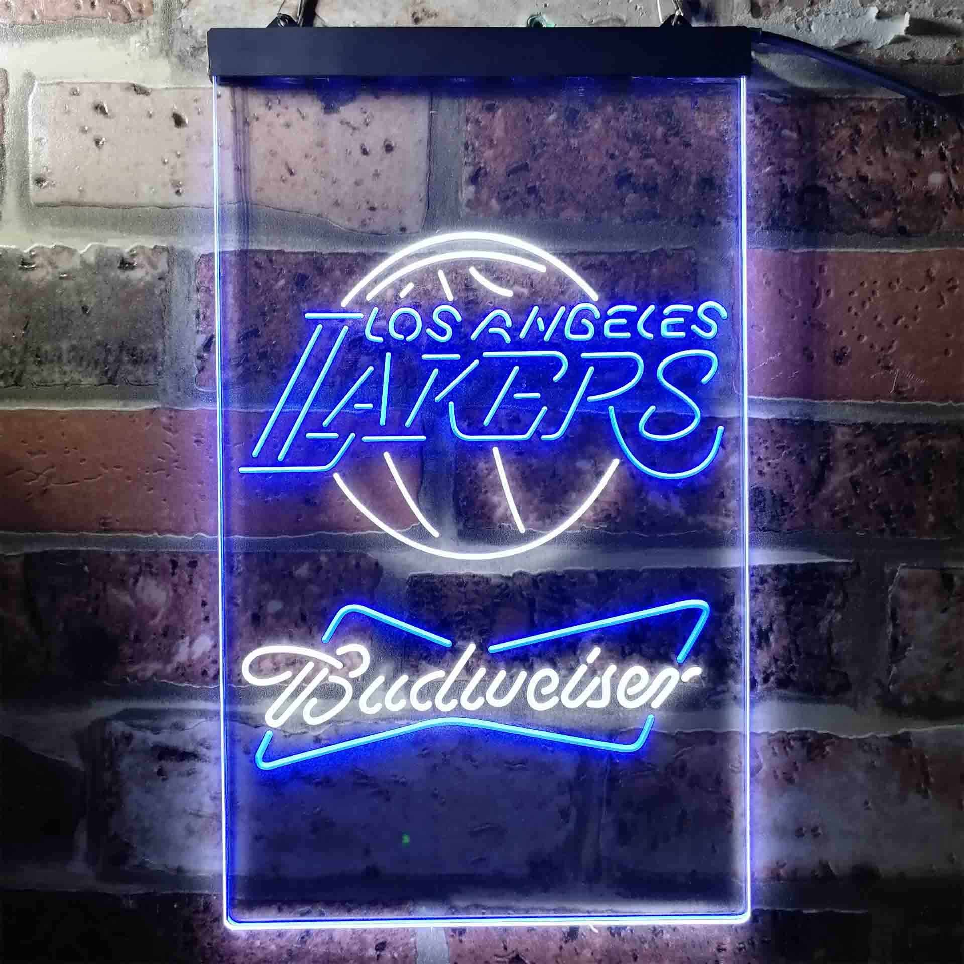 Los Angeles Lakers Budweise LED Neon Sign