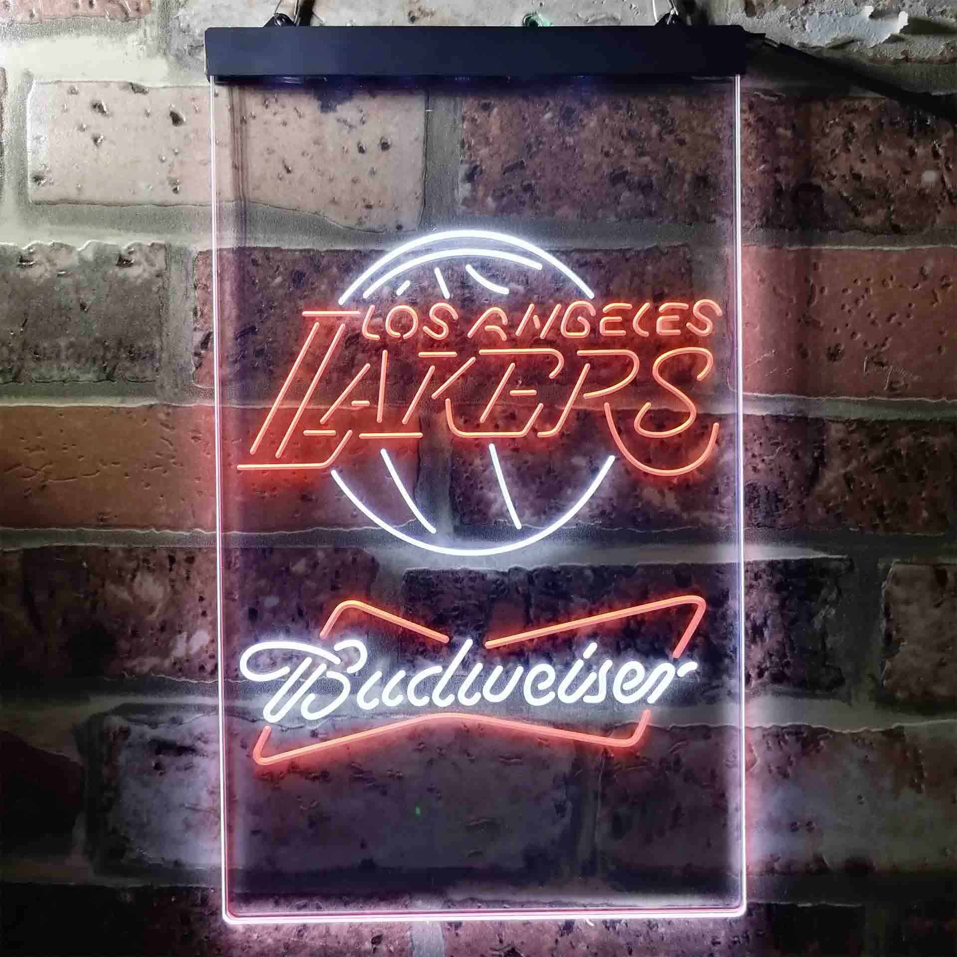 Los Angeles Lakers Budweise LED Neon Sign