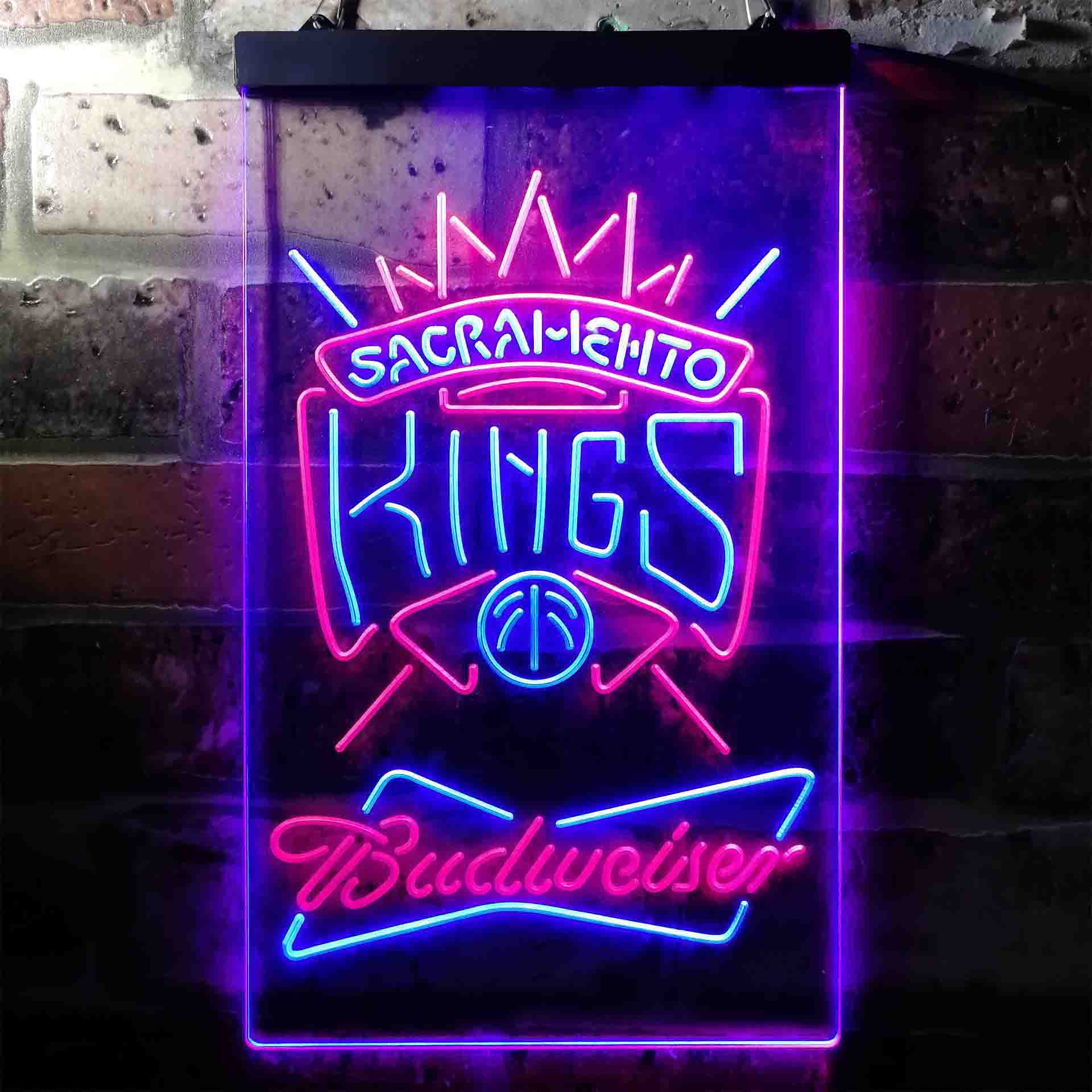 sacramento kings Budweisers LED Neon Sign