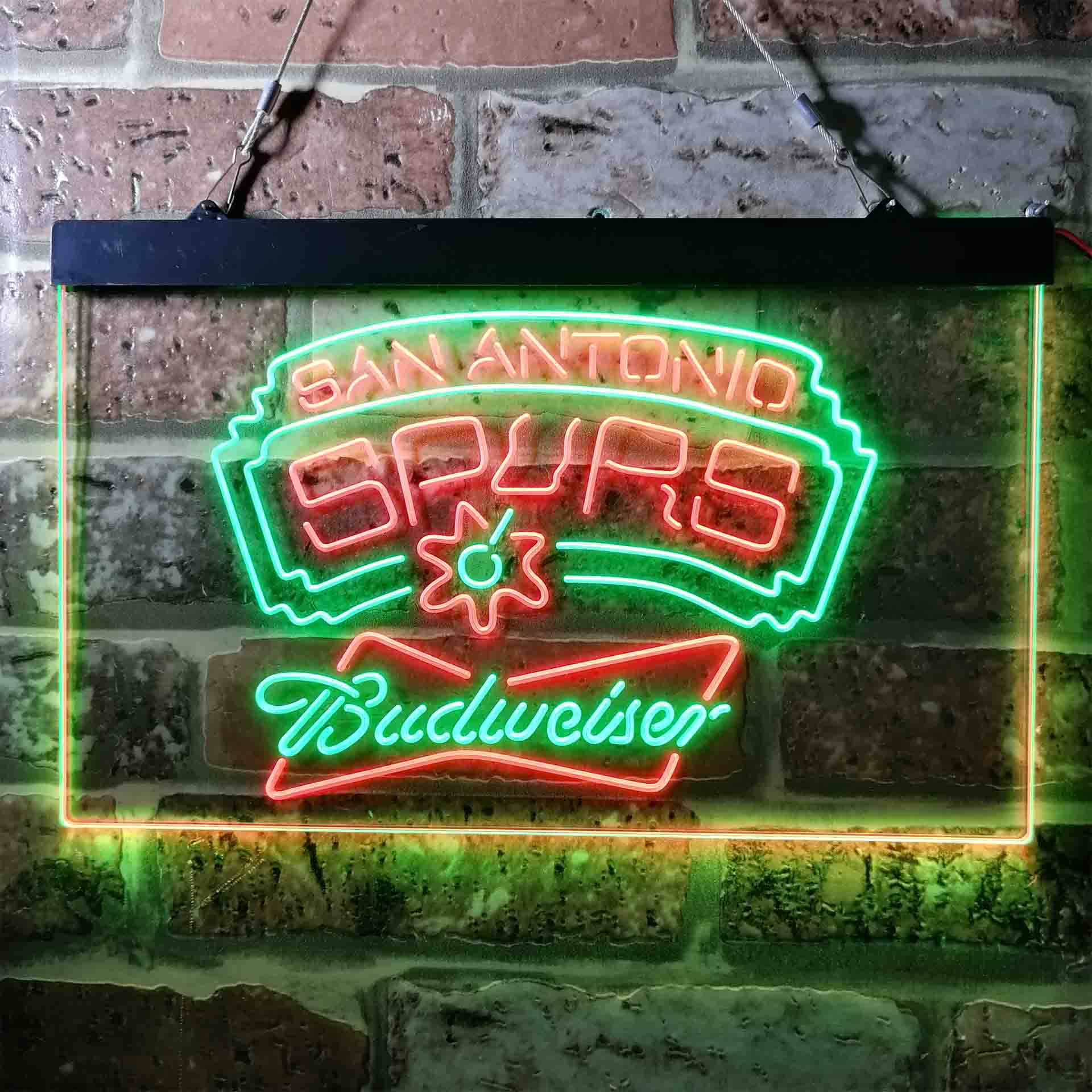 san antonio spurs Budweisers LED Neon Sign