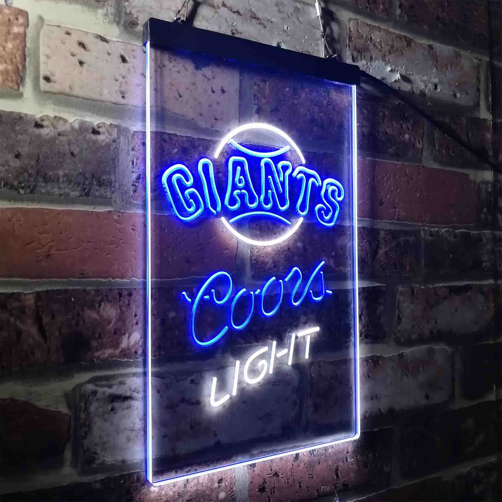 San Francisco Giants Coors Light LED Neon Sign