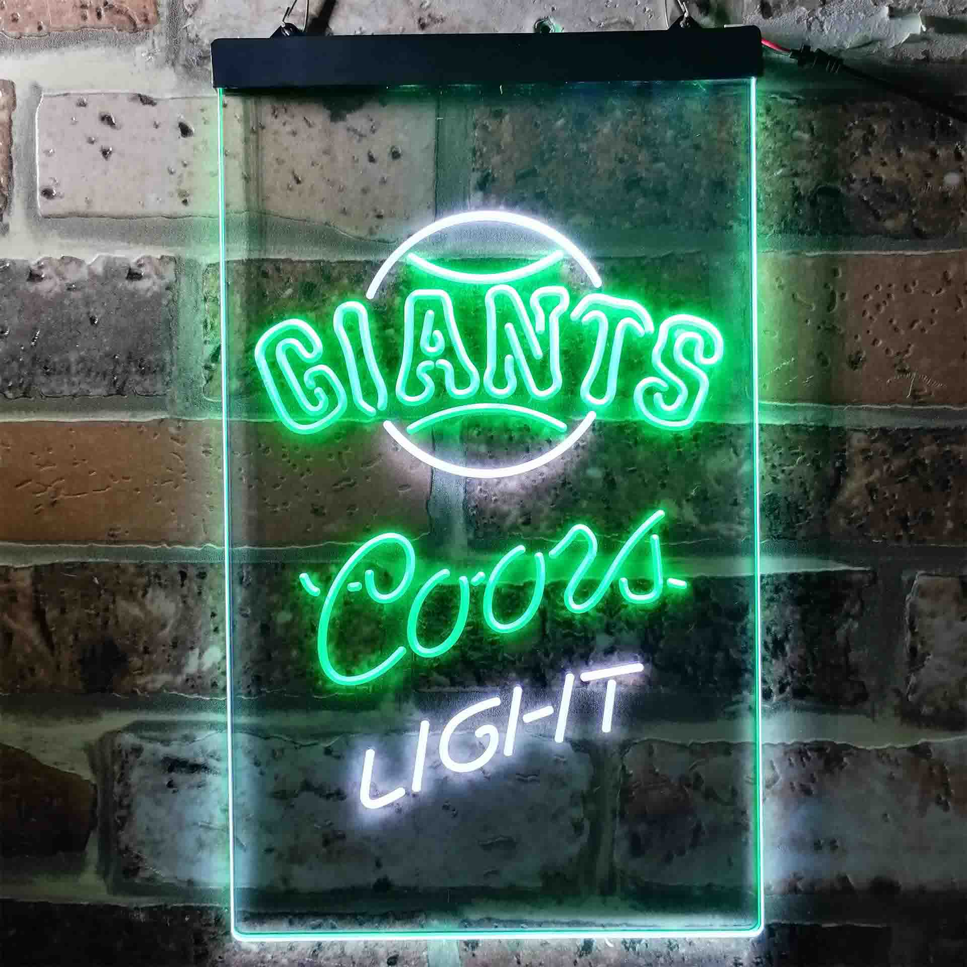 San Francisco Giants Coors Light LED Neon Sign