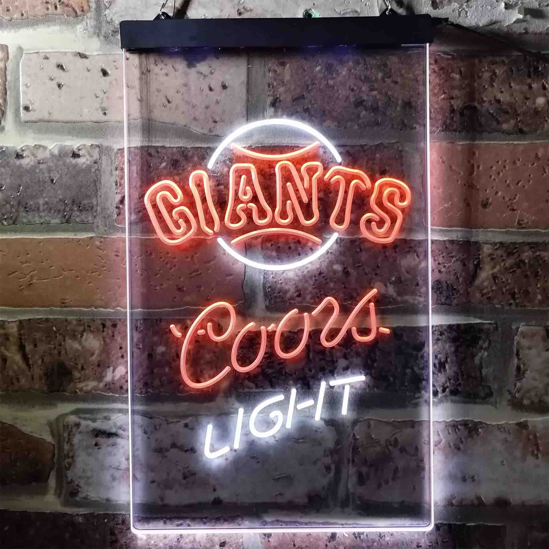 San Francisco Giants Coors Light LED Neon Sign