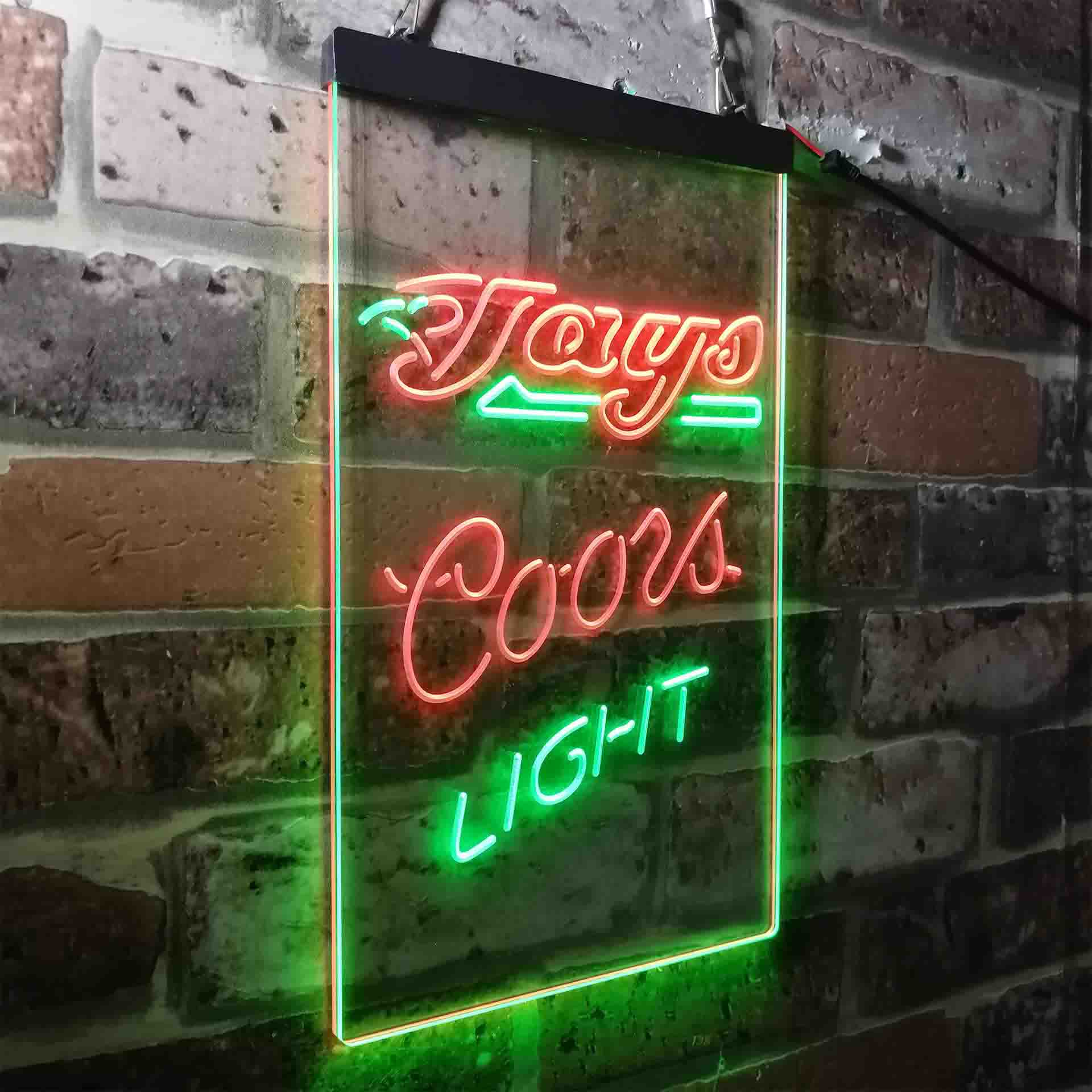 Toronto Blue Jays Coors Light LED Neon Sign