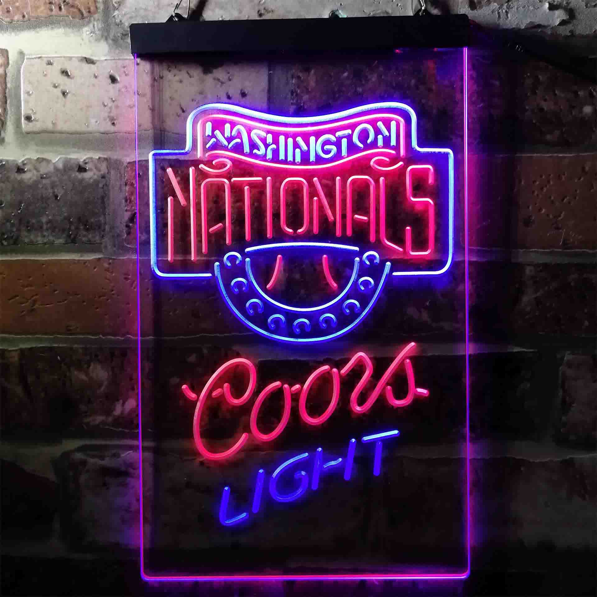 Washington Nationals LED Neon Sign