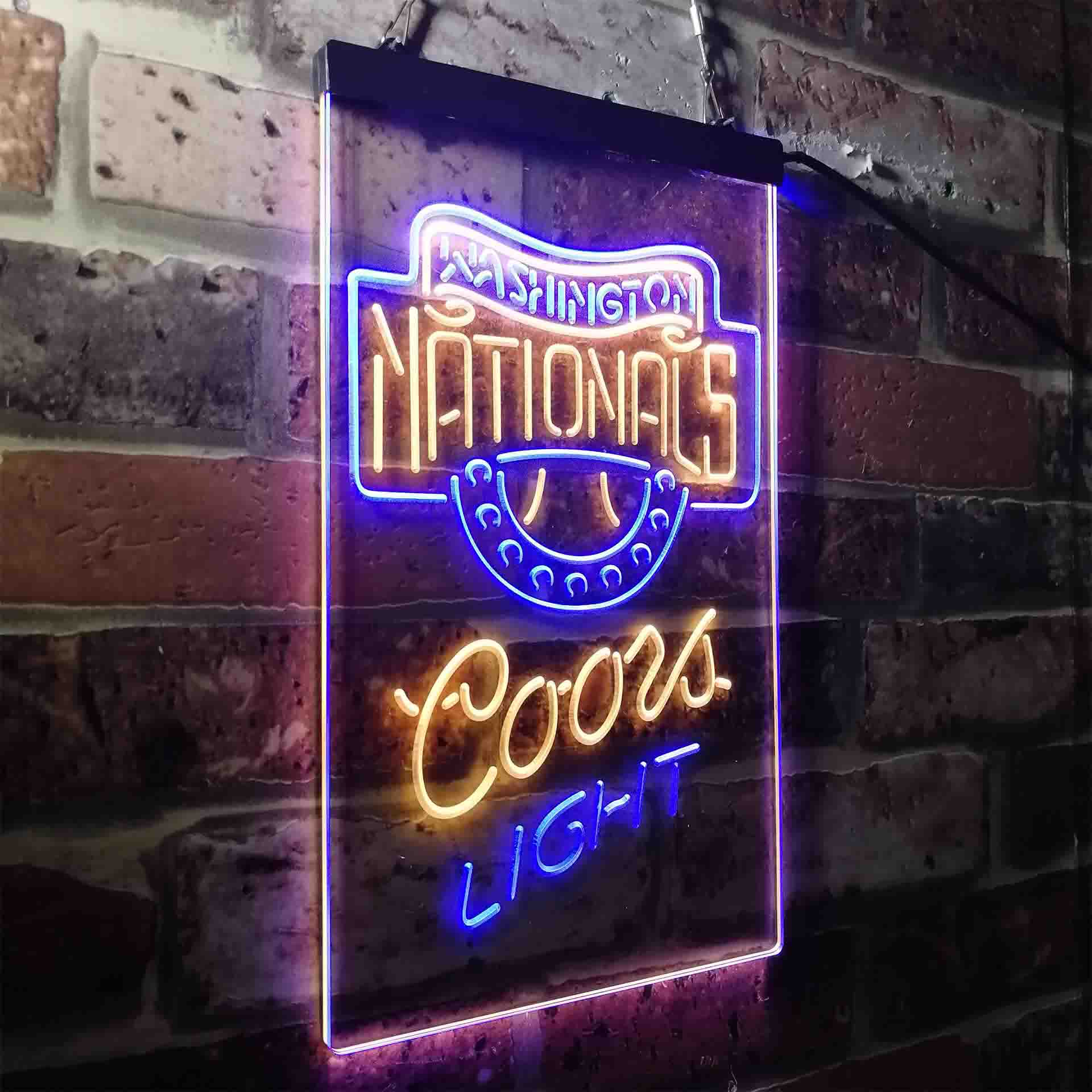 Washington Nationals LED Neon Sign