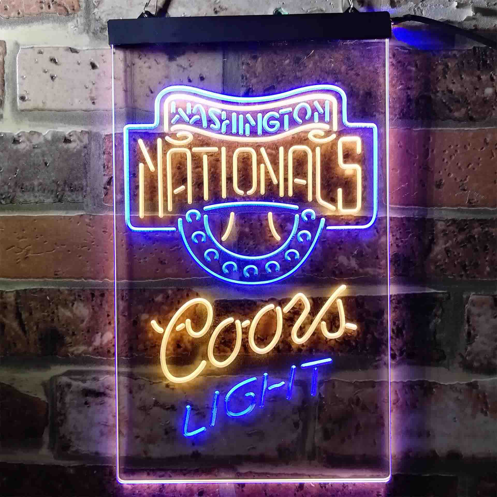 Washington Nationals LED Neon Sign