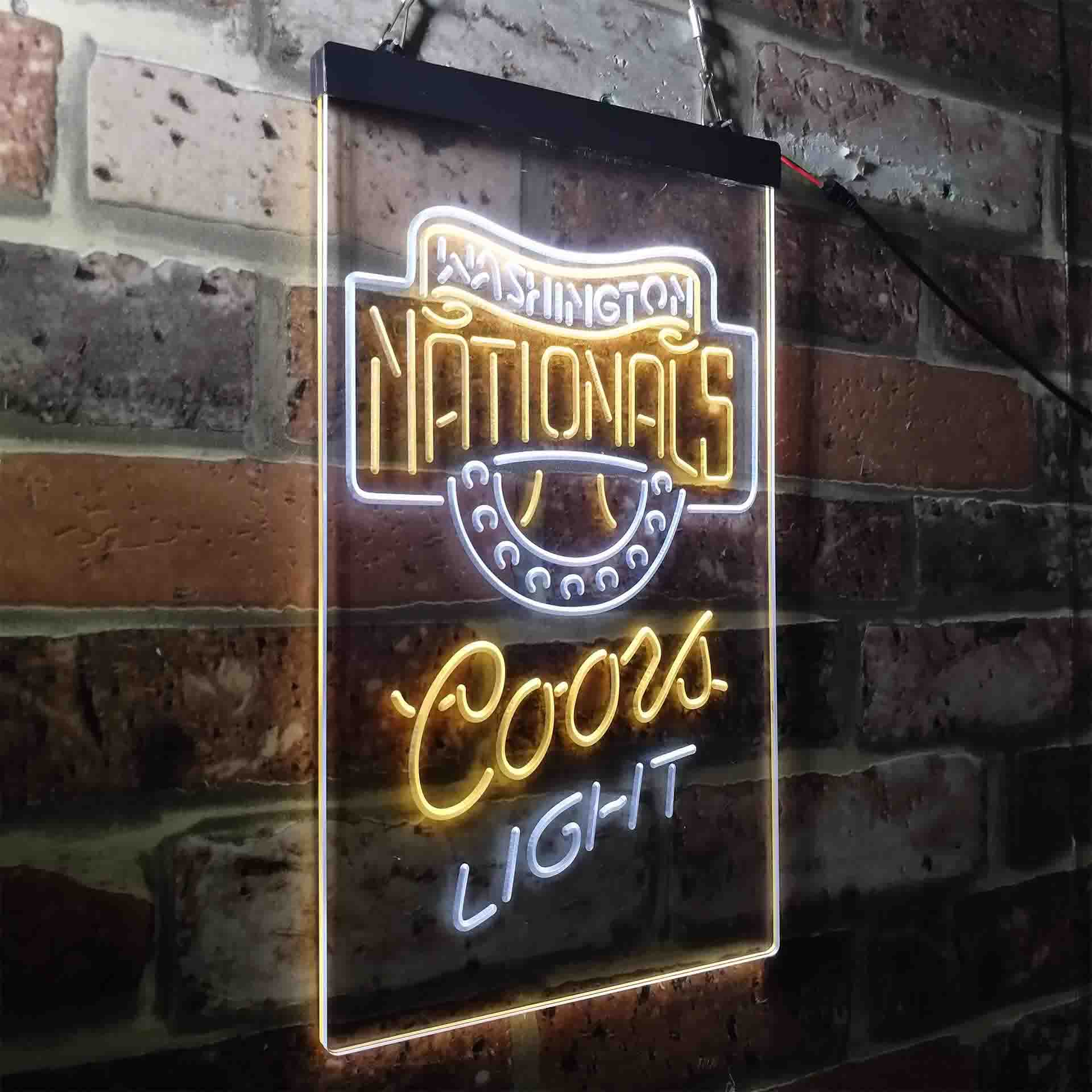 Washington Nationals LED Neon Sign