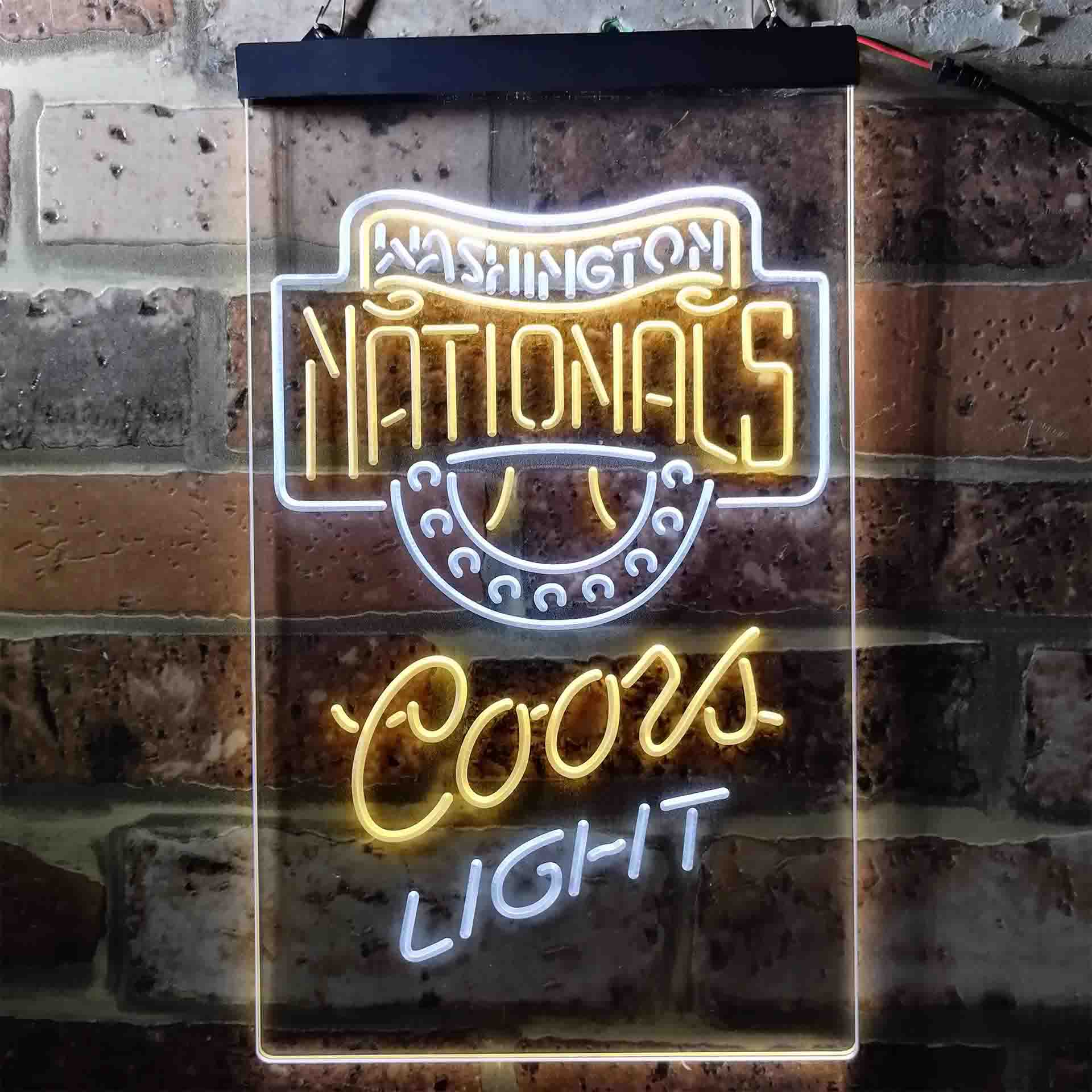 Washington Nationals LED Neon Sign