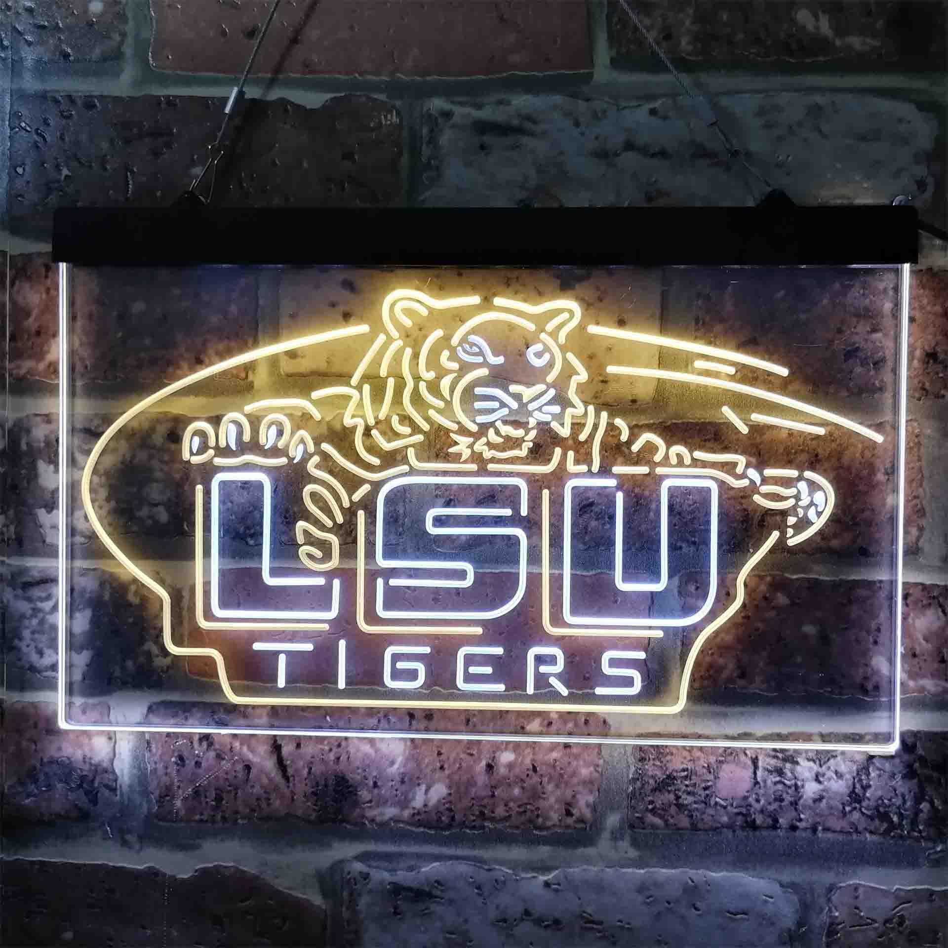 Tiger Sport Team Football Club Louisiana LED Neon Sign