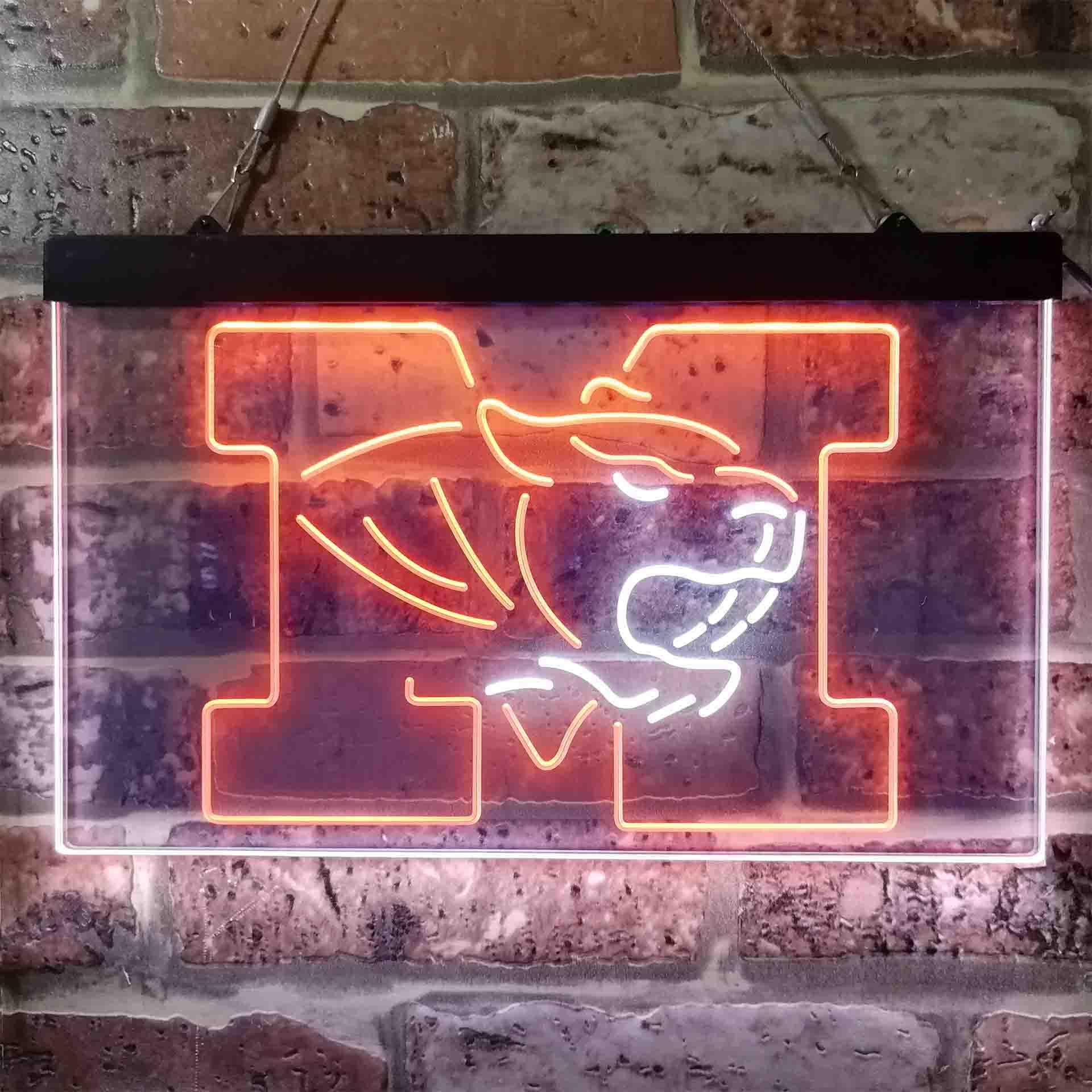 University Sport Team Tigers UM LED Neon Sign