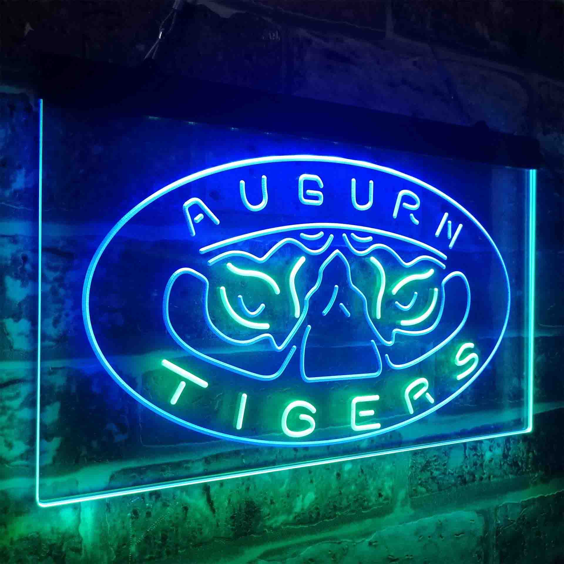 Auburns Football Club League Tigers LED Neon Sign