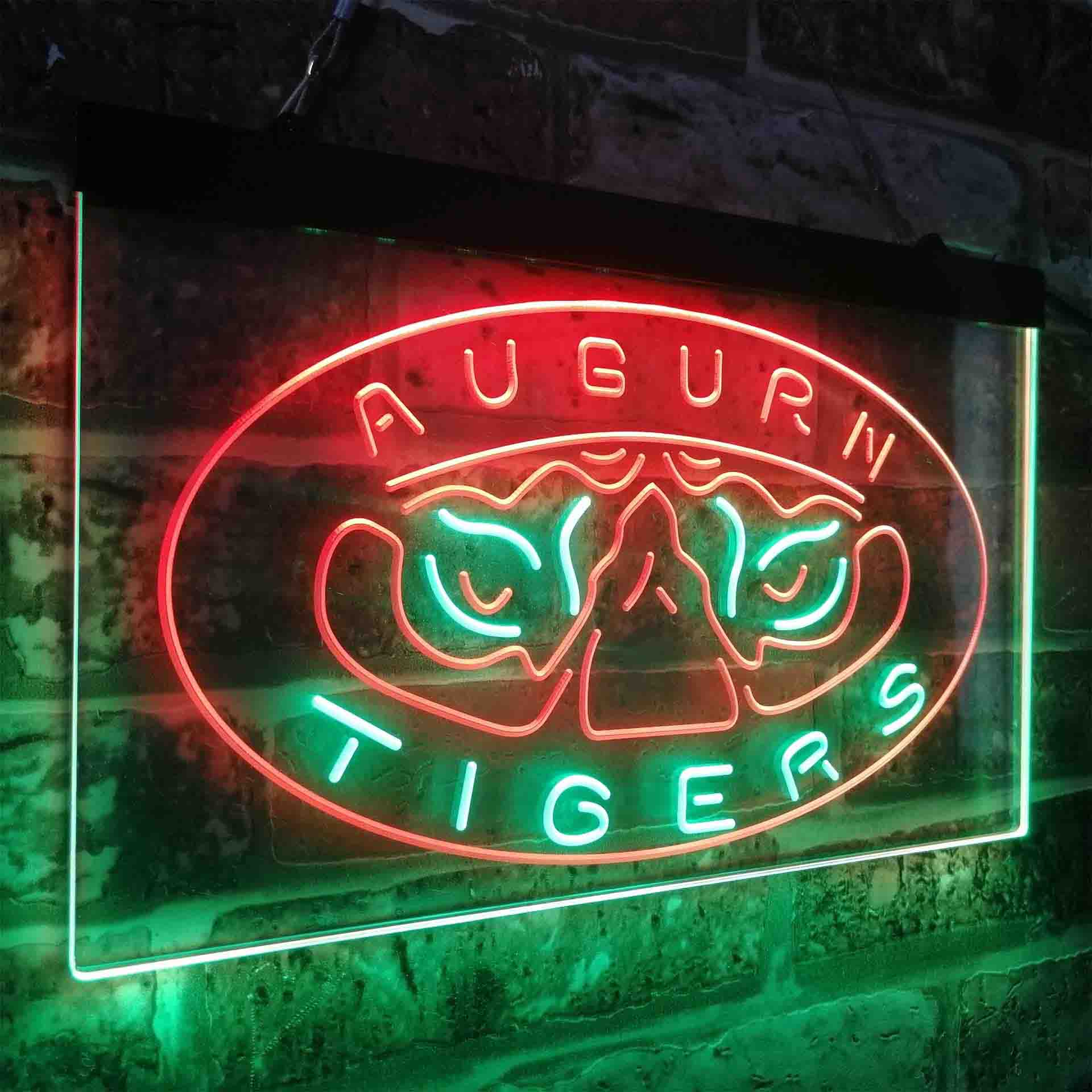 Auburns Football Club League Tigers LED Neon Sign
