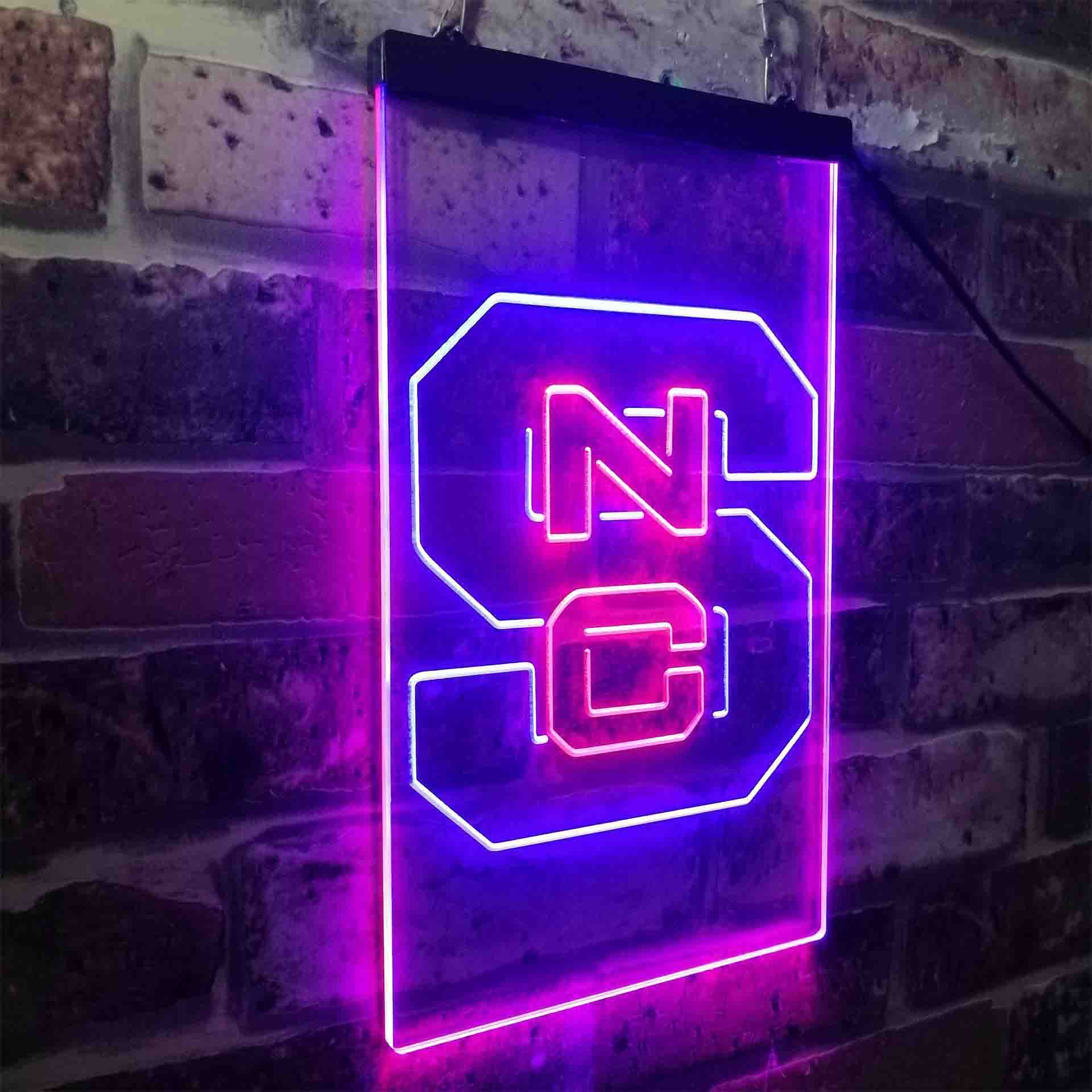 University Football Sport Team NCSW LED Neon Sign