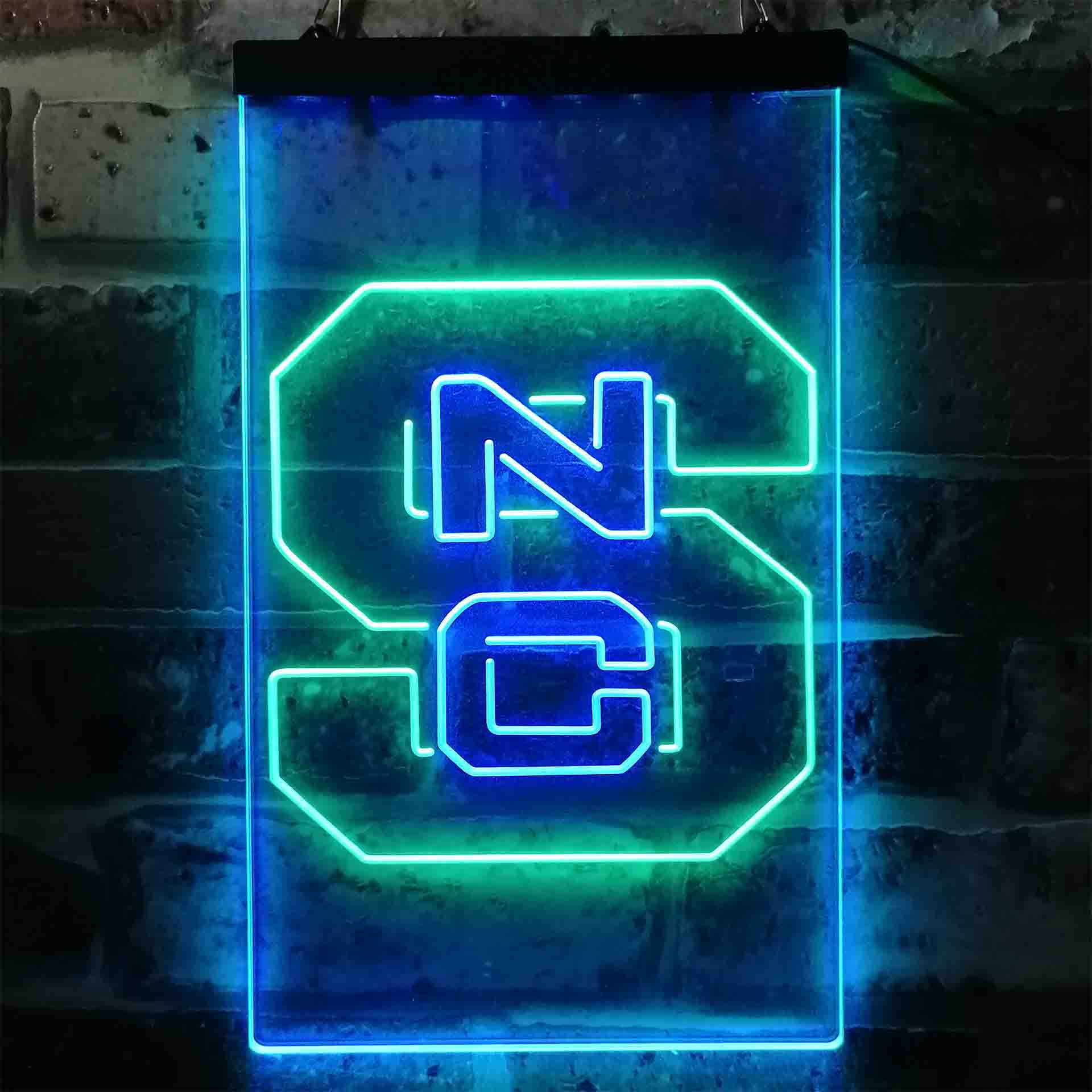 University Football Sport Team NCSW LED Neon Sign
