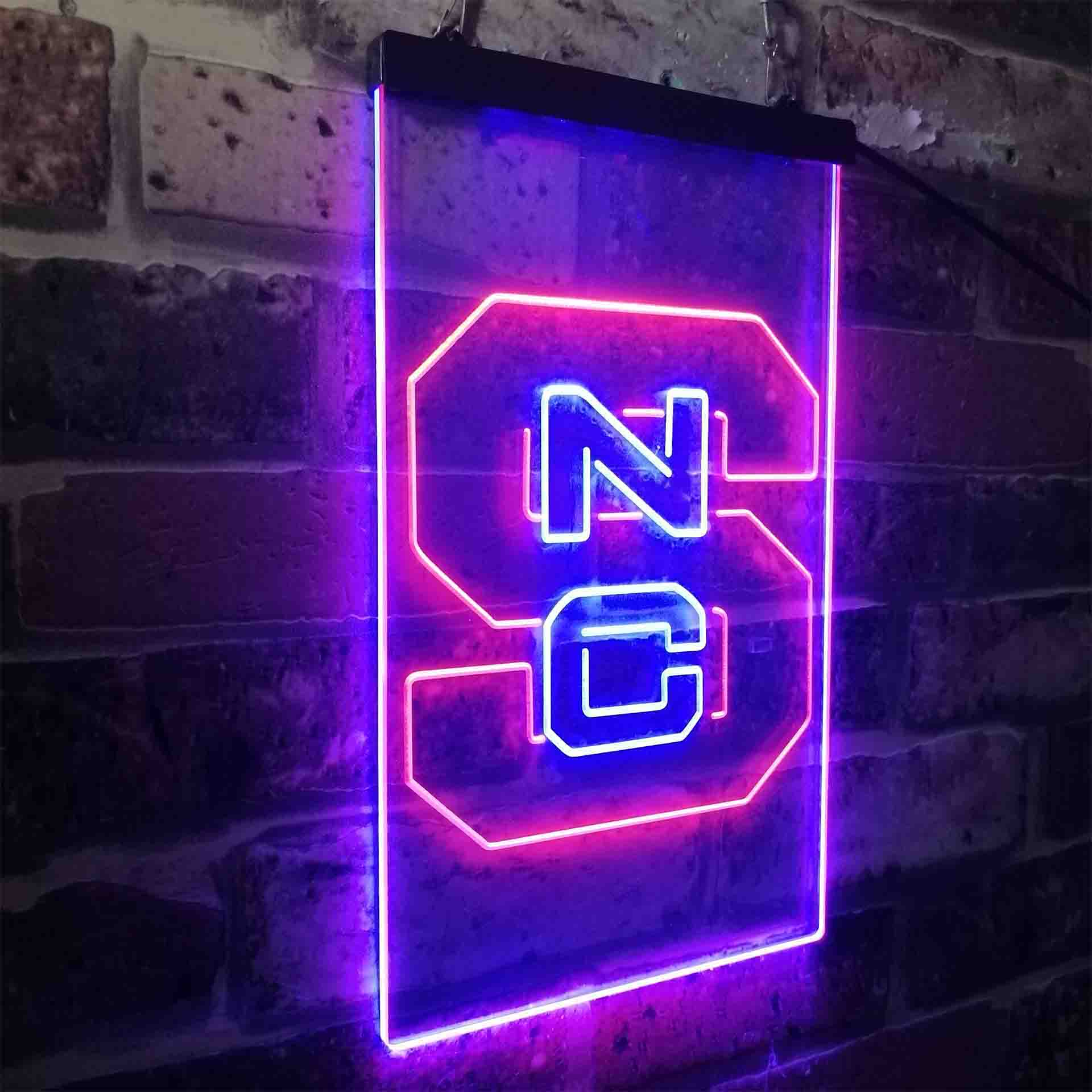 University Football Sport Team NCSW LED Neon Sign