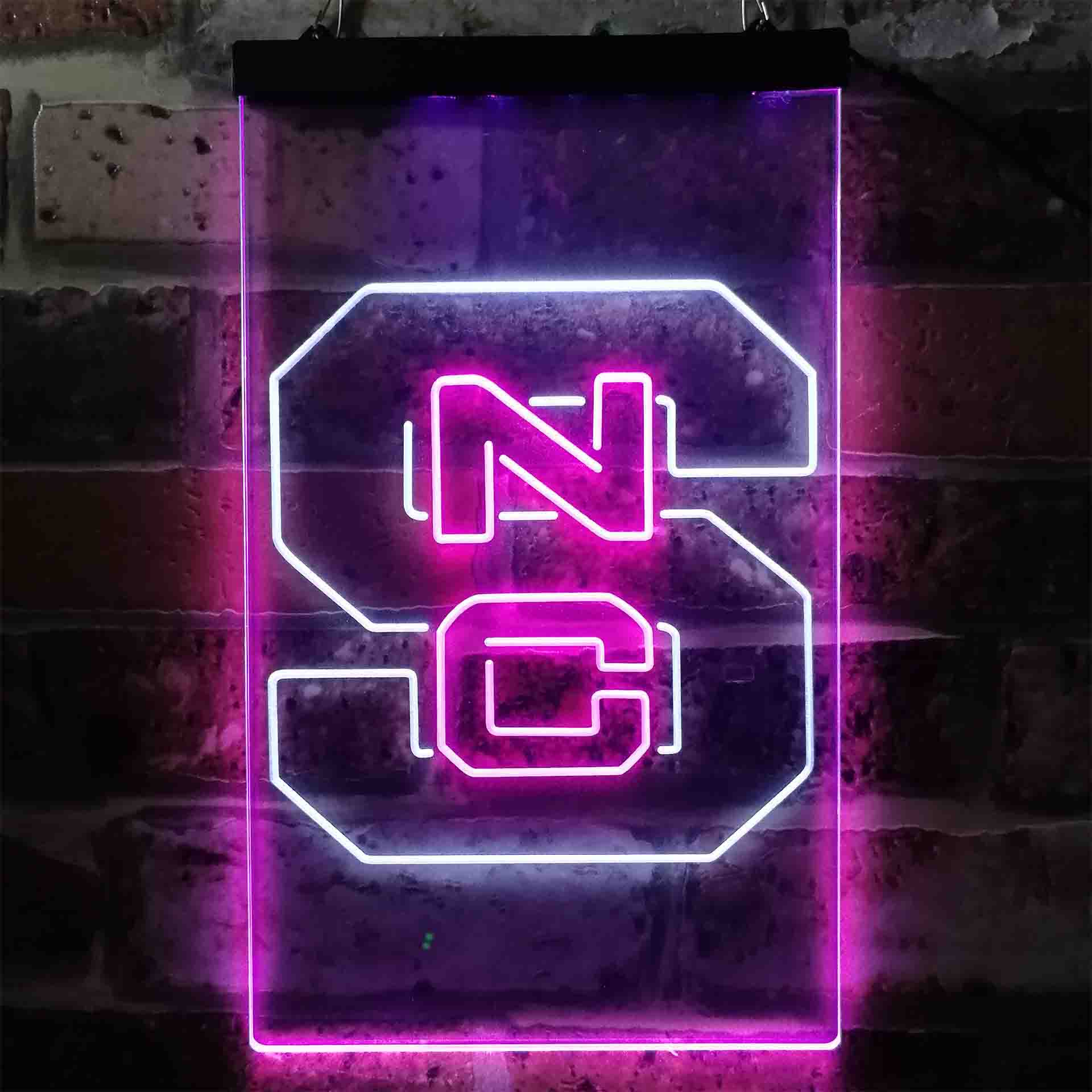 University Football Sport Team NCSW LED Neon Sign