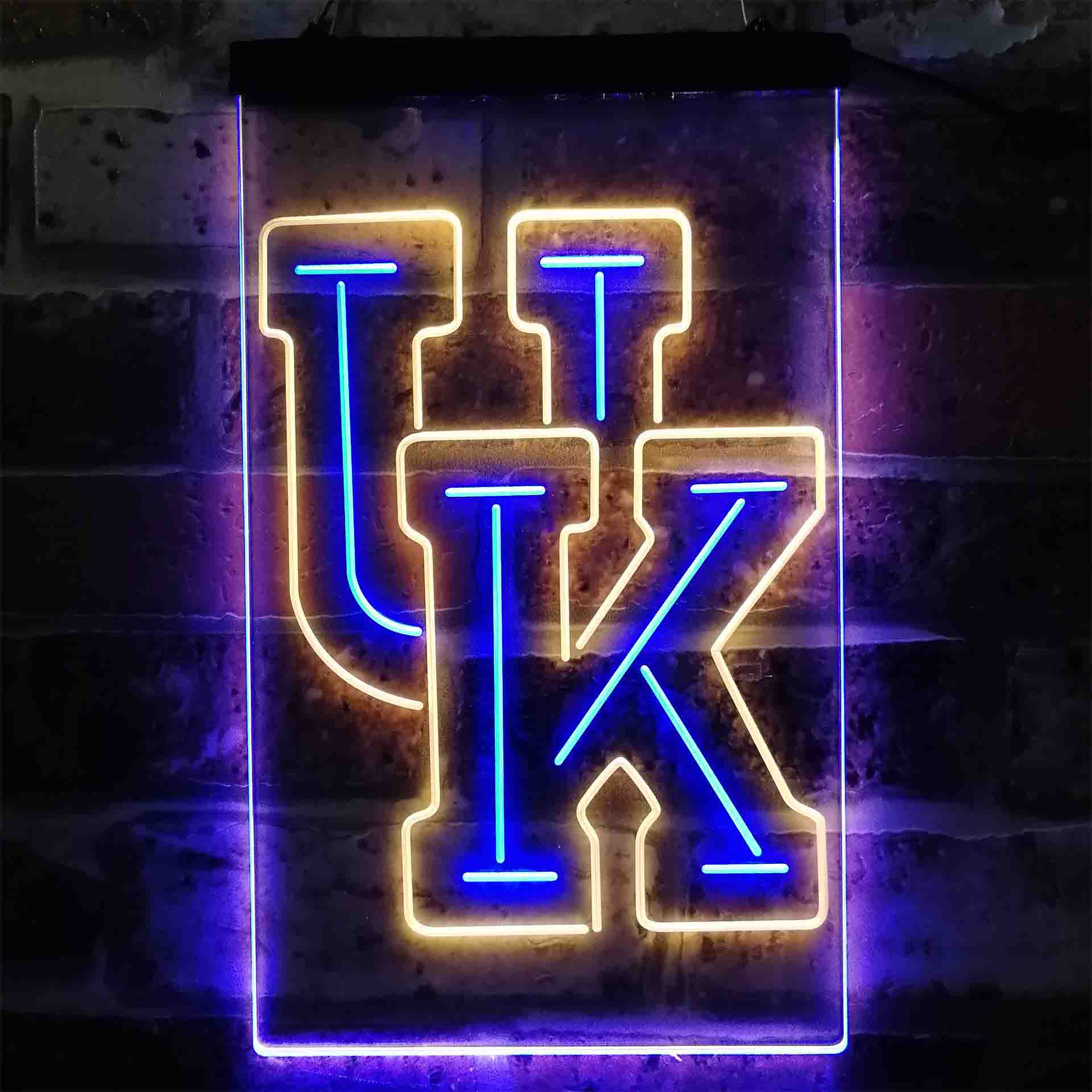 College Led Sign University of Kentucky Wildcats NCAA College Neon Light Up Sign ...
