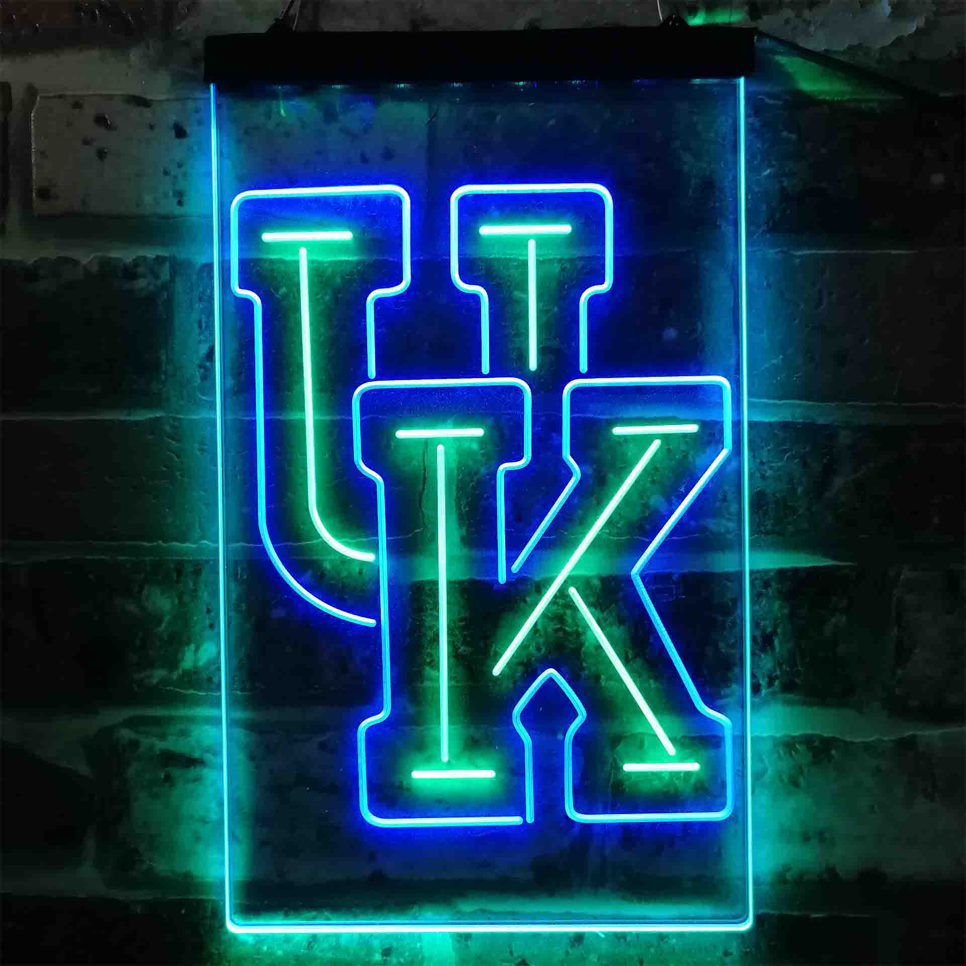 College Led Sign University of Kentucky Wildcats NCAA College Neon Light Up Sign ...