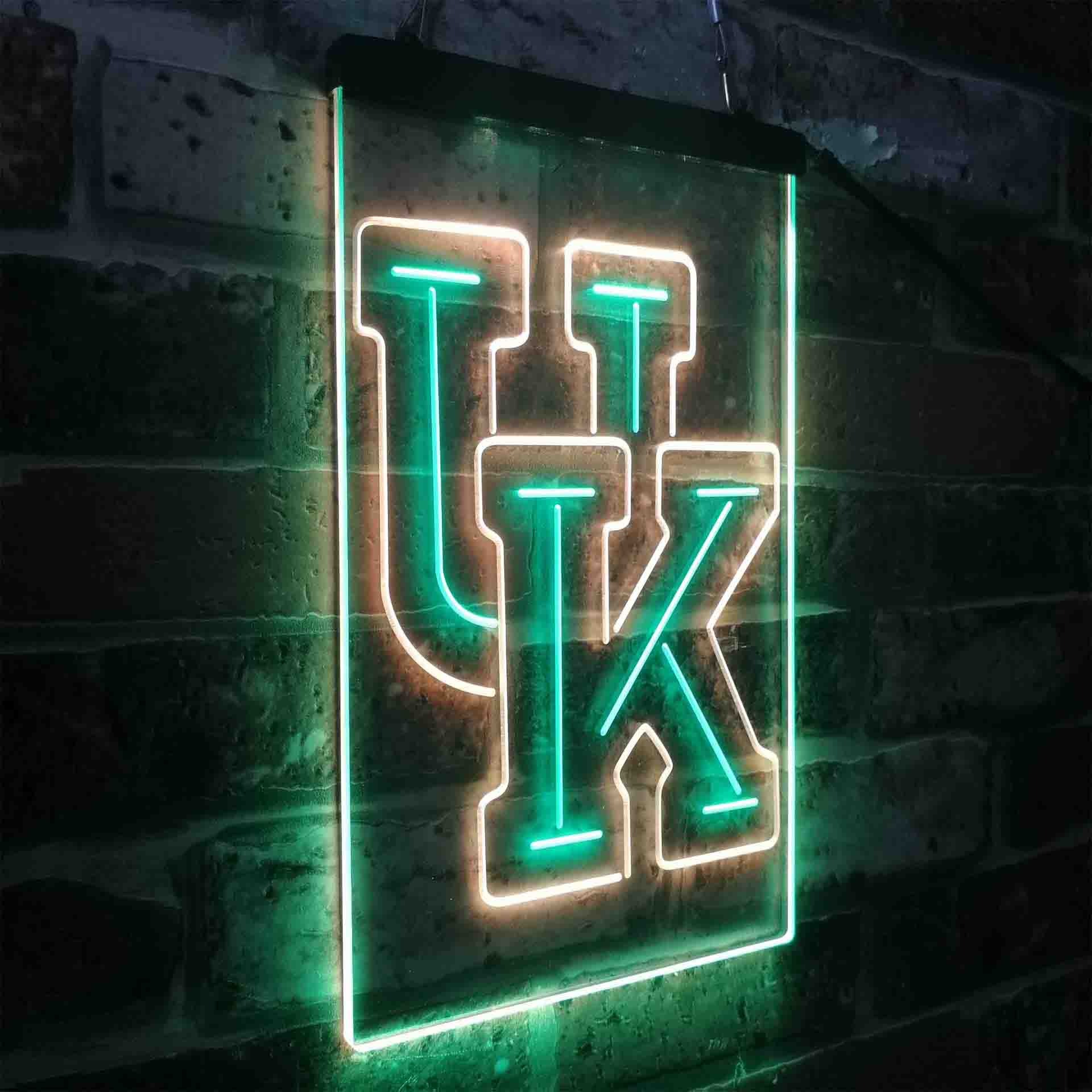 College Led Sign University of Kentucky Wildcats NCAA College Neon Light Up Sign ...