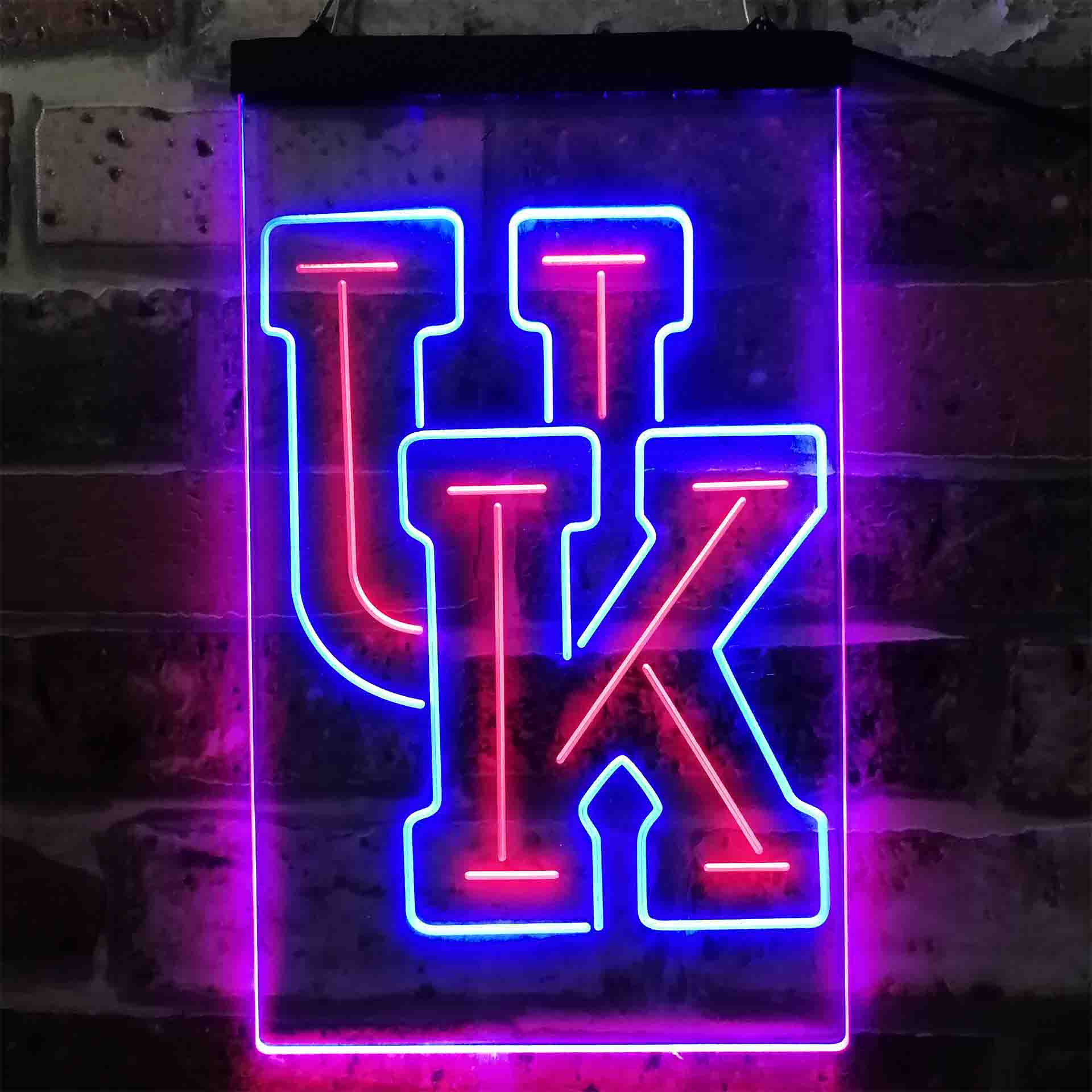 College Led Sign University of Kentucky Wildcats NCAA College Neon Light Up Sign ...