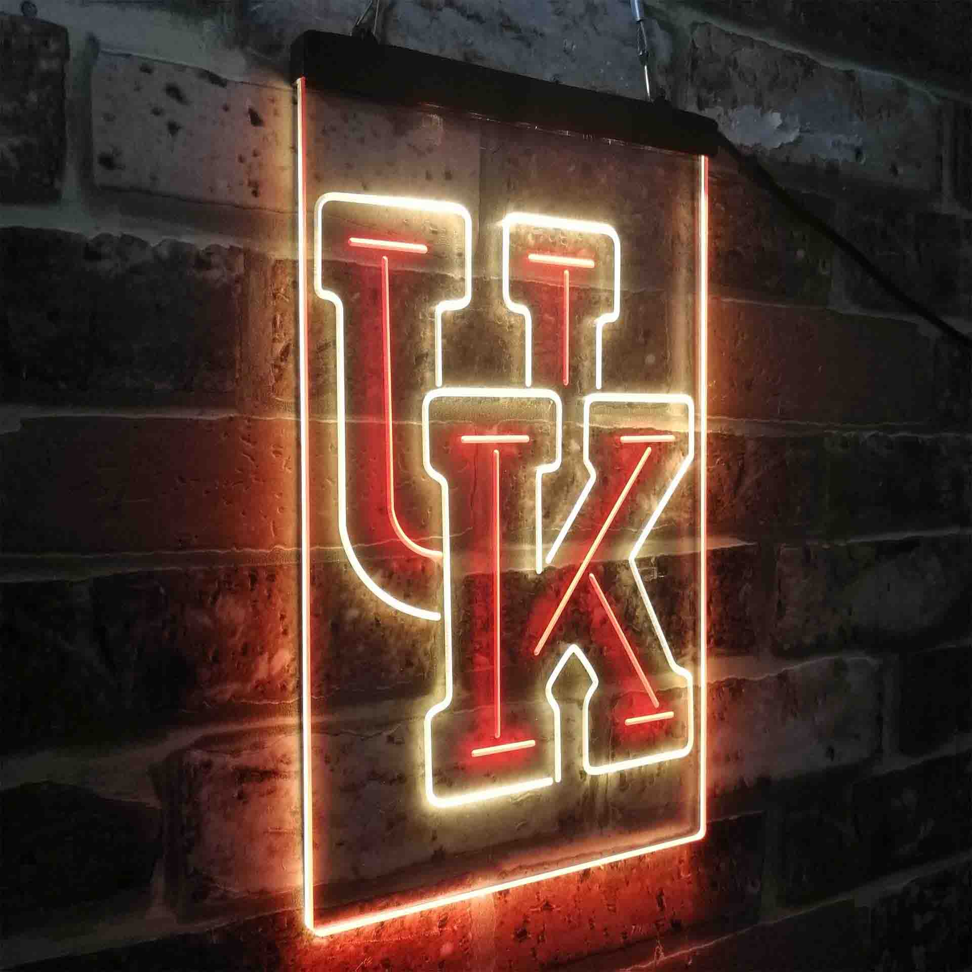 College Led Sign University of Kentucky Wildcats NCAA College Neon Light Up Sign ...