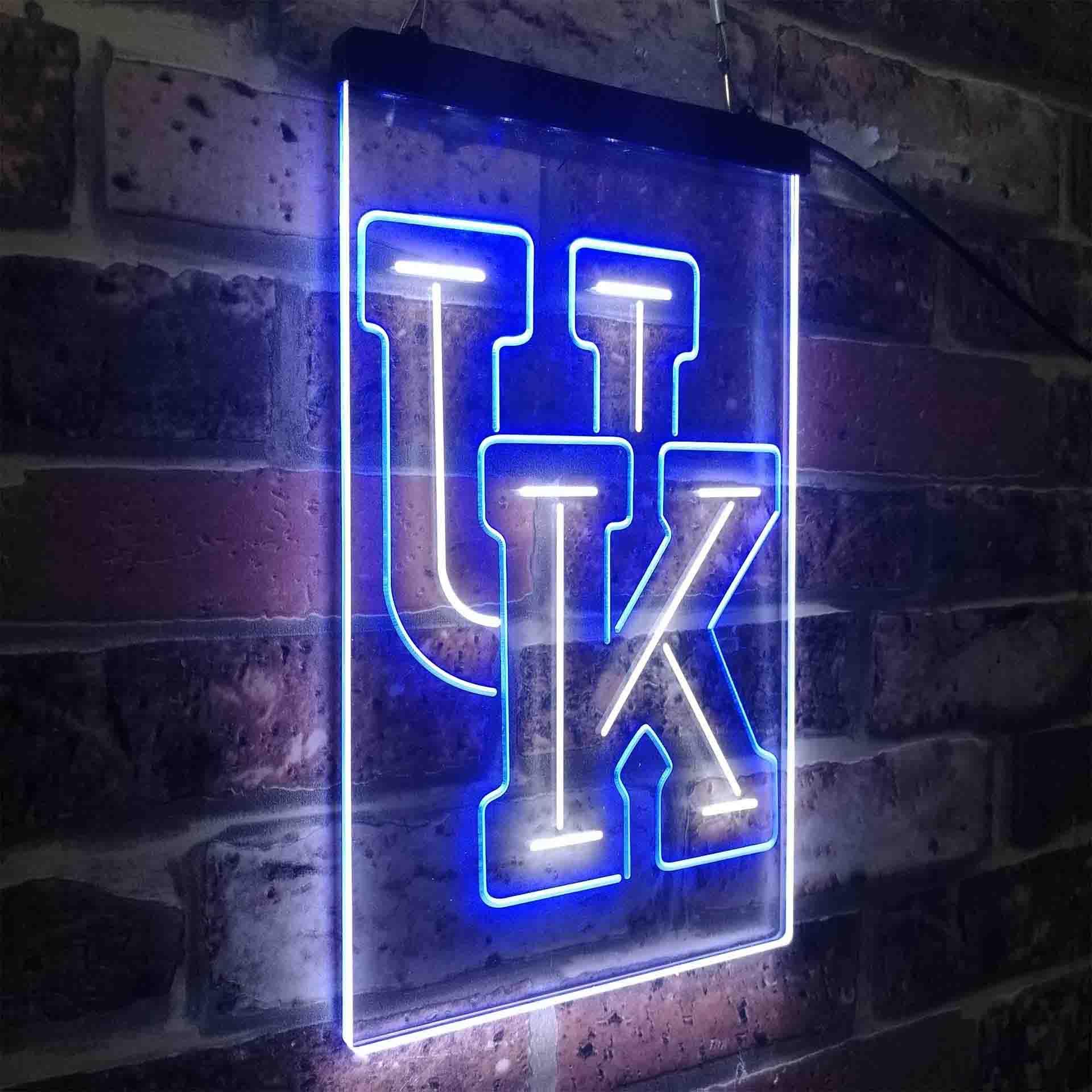 College Led Sign University of Kentucky Wildcats NCAA College Neon Light Up Sign ...