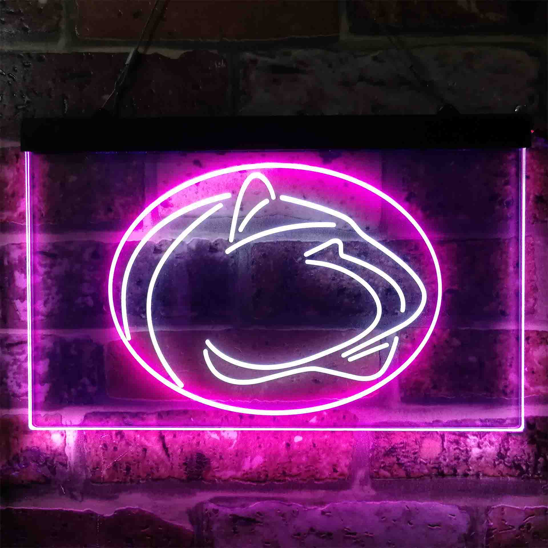 Penn State Nittany Lions NCAA College Football LED Neon Sign