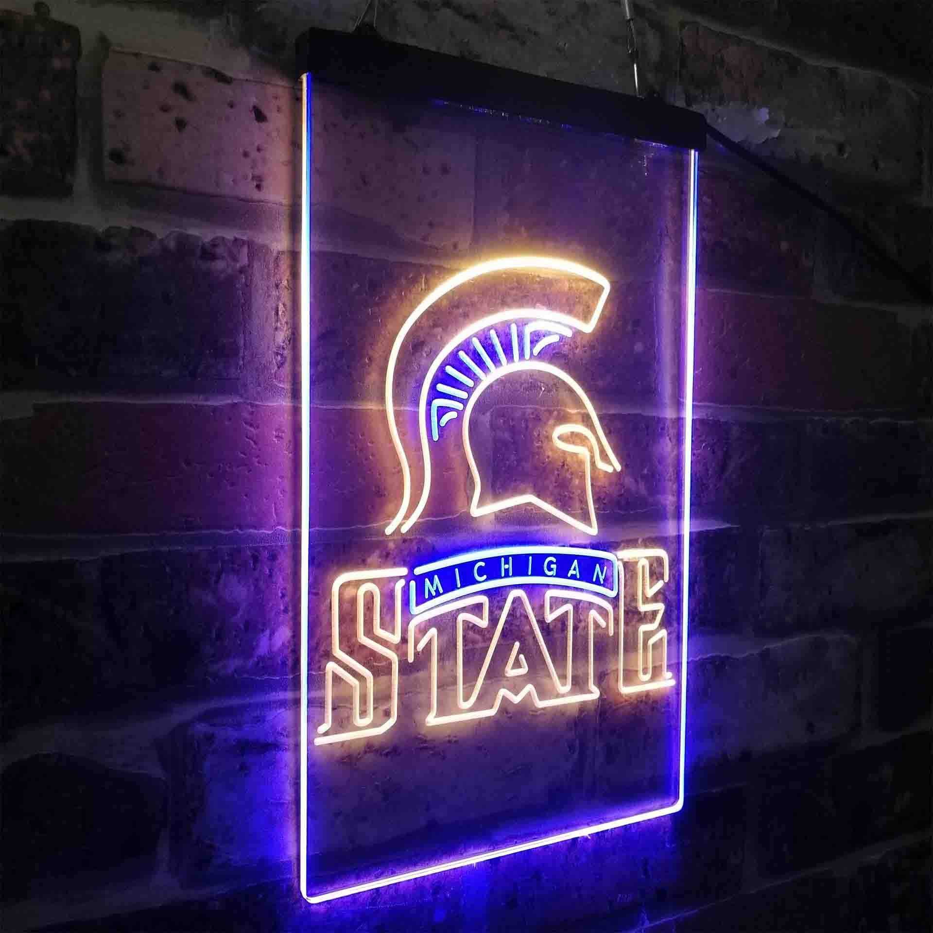 Michigan State Spartans NCAA College Football LED Neon Sign