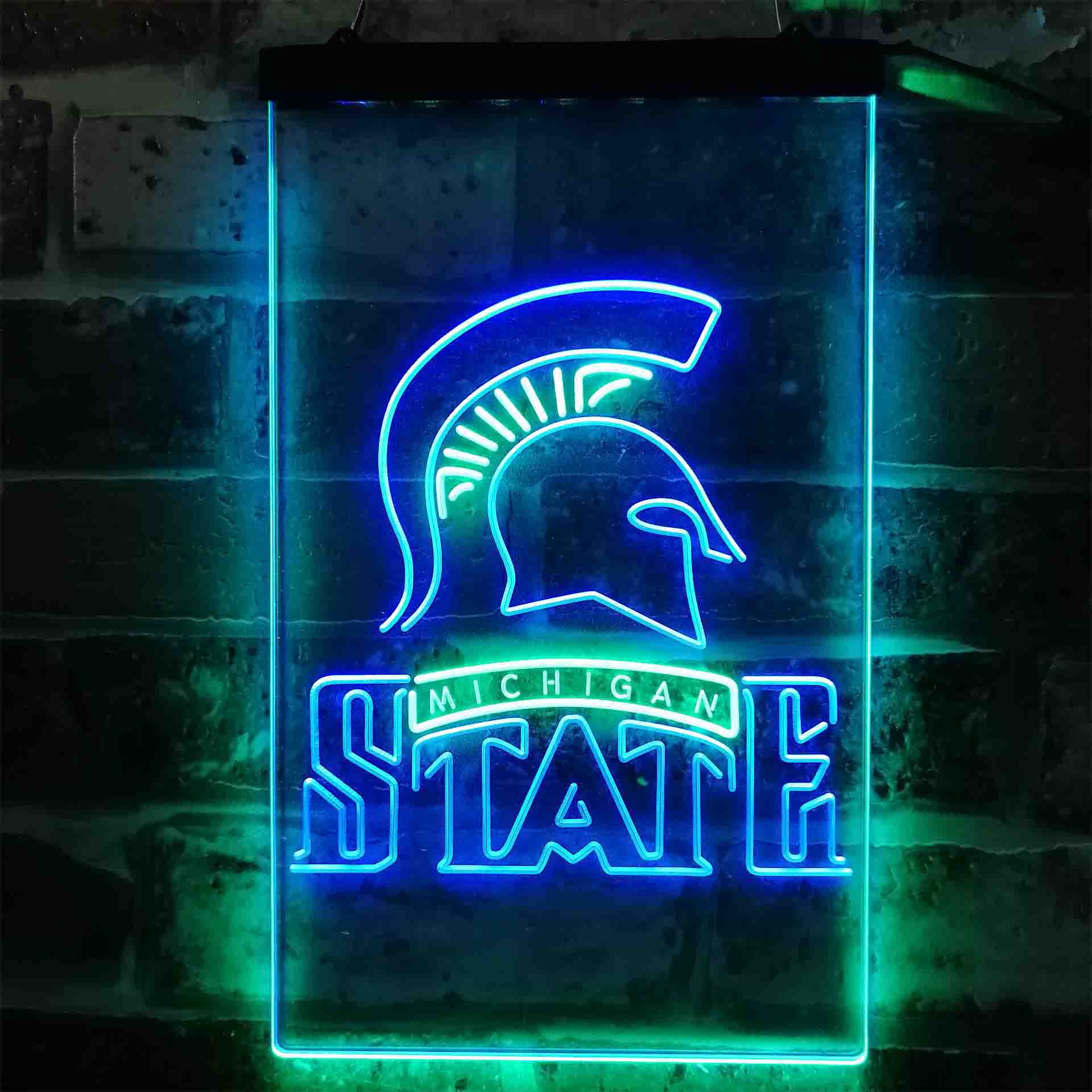 Michigan State Spartans NCAA College Football LED Neon Sign