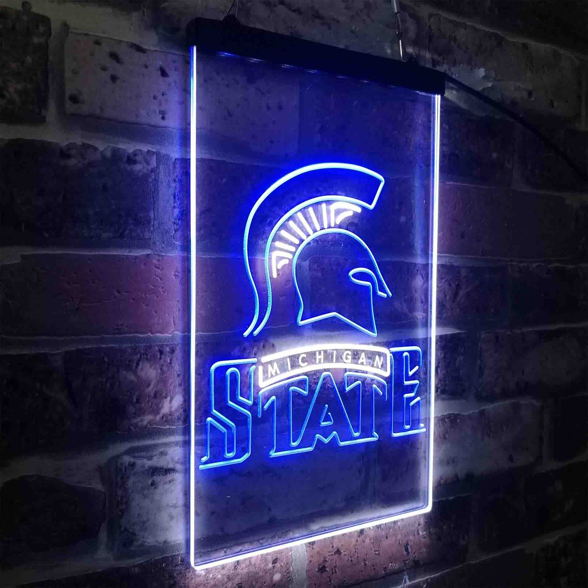 Michigan State Spartans NCAA College Football LED Neon Sign